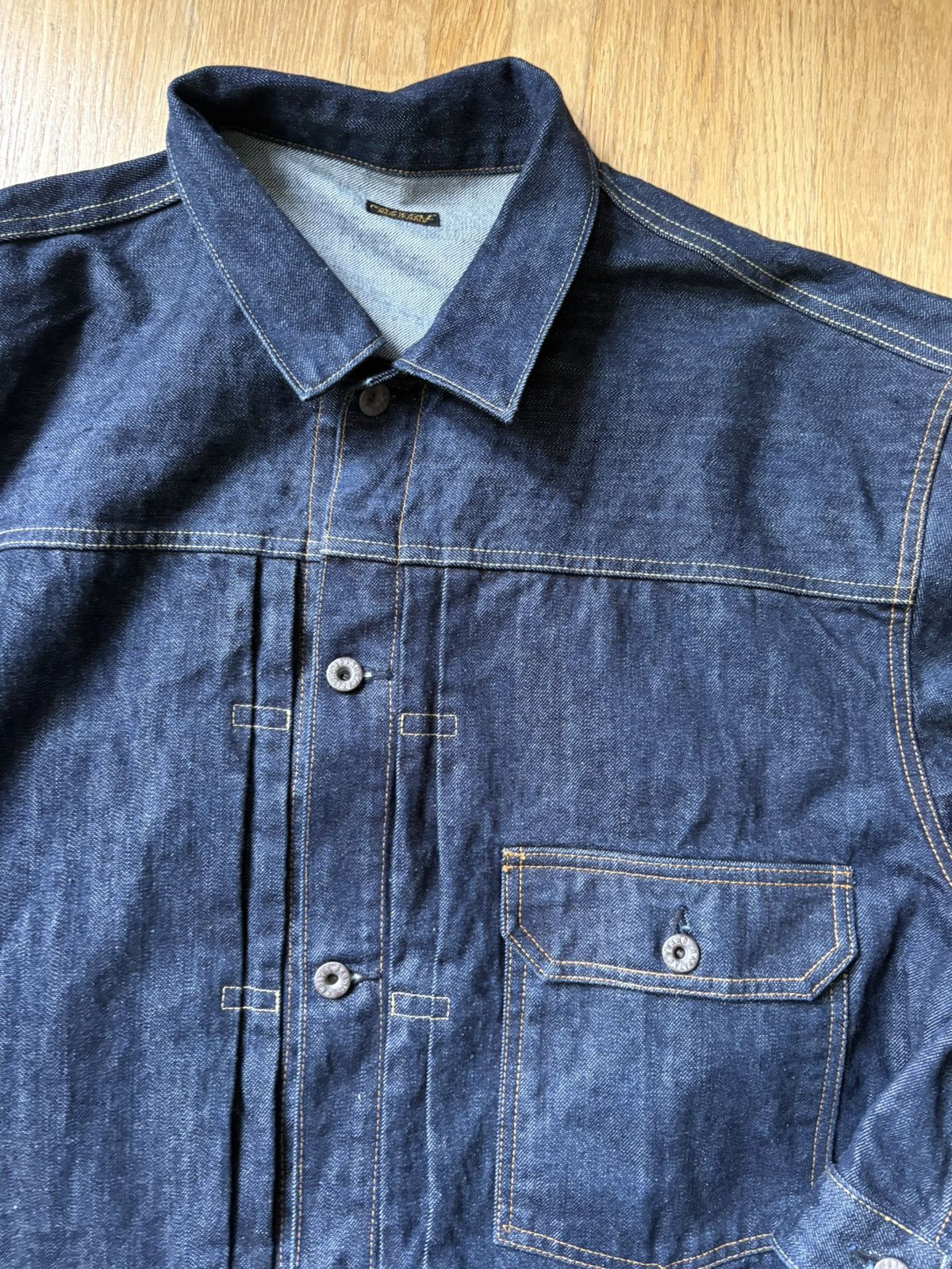 Kapital Kapital 14 Oz. Type 1 Denim Jacket Size US XL / EU 56 / 4 - 2 Thumbnail