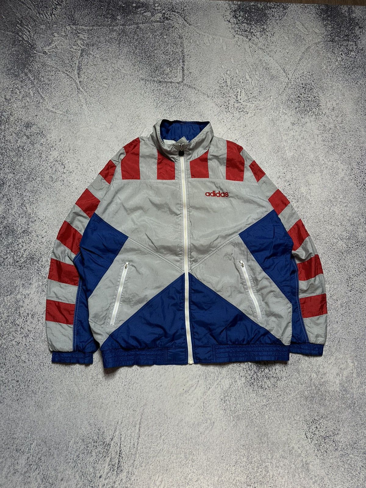 Adidas 1994 World Cup USA 94 Adidas Track Jacket Size L Size US L / EU 52-54 / 3 - 1 Thumbnail