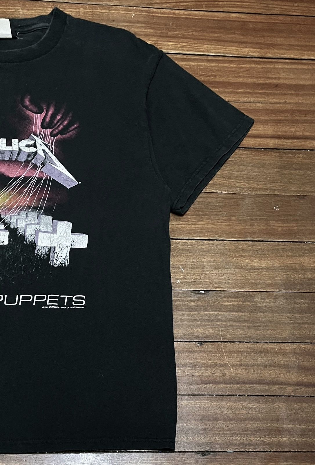 Band Tees × Metallica × Vintage Rare Vintage Band Metallica Master Of Puppets T-shirt 1994s Size US L / EU 52-54 / 3 - 6 Thumbnail