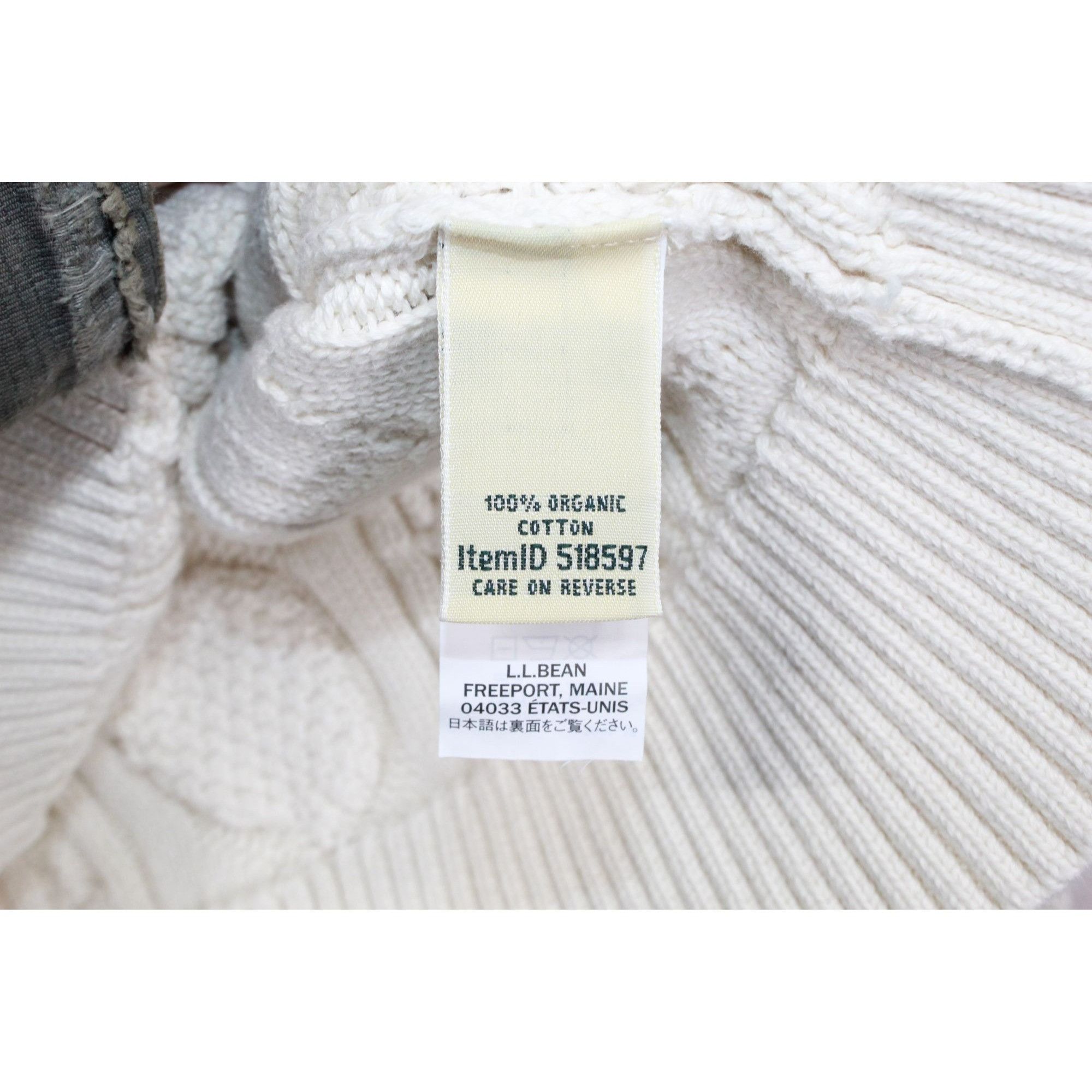 L.L. Bean LL Bean Women's Heritage Fisherman Sweater Crewneck Size XS / US 0-2 / IT 36-38 - 8 Thumbnail