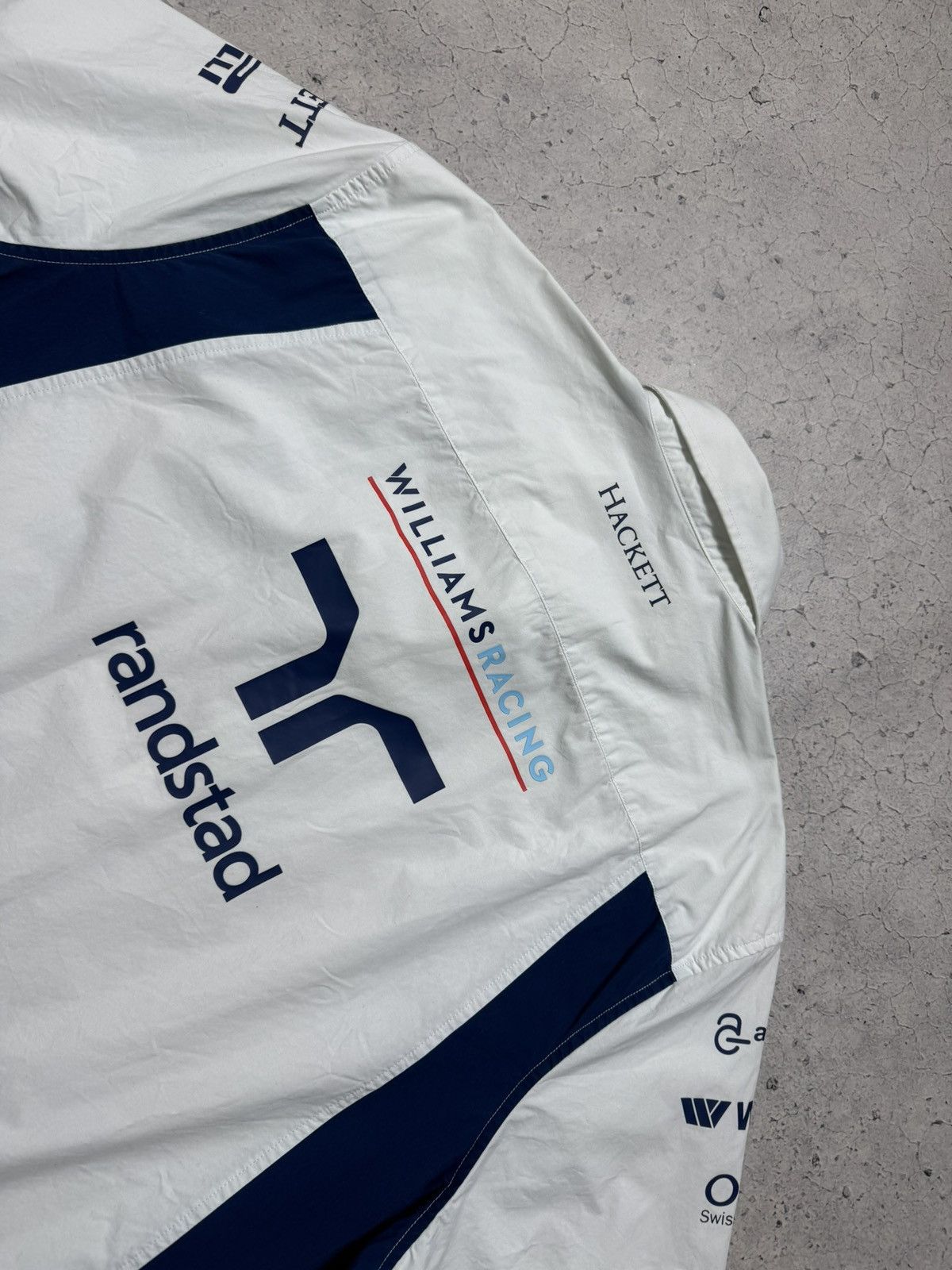 Hackett Hackett London Mercedes-Benz Williams Racing Button Shirt Size US XXL / EU 58 / 5 - 13 Thumbnail
