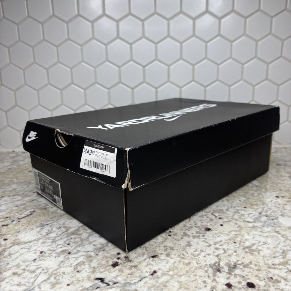 Nike Size 11.5 - Nike Dunk FAMU Rattlers Florida A&M CLEAN W/Box Size US 11.5 / EU 44-45 - 19 Thumbnail