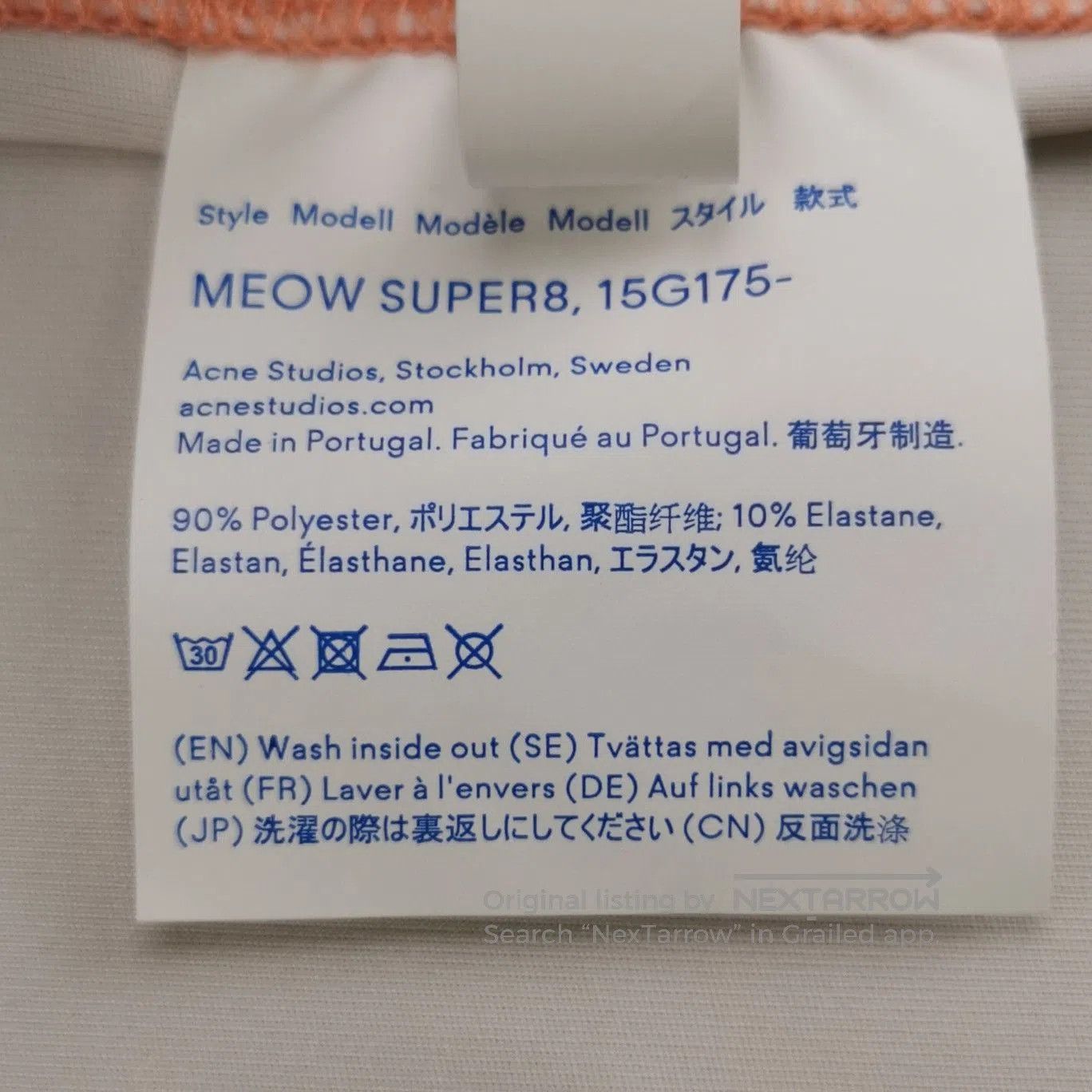 Acne Studios Acne Studios XS Solid Turtleneck T-Shirt. Size US S / EU 44-46 / 1 - 8 Thumbnail