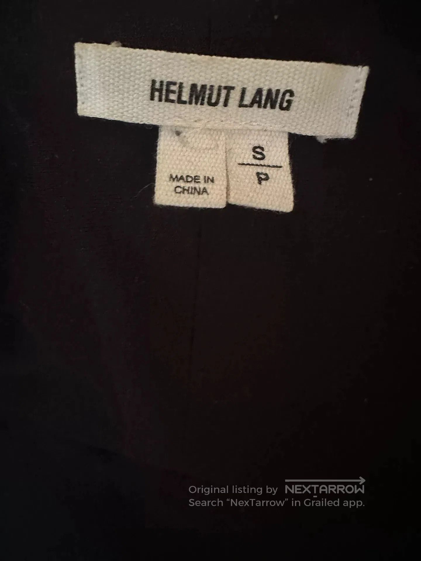 Helmut Lang Helmut Lang Black Zip-Up Jacket for Men. Size US S / EU 44-46 / 1 - 3 Thumbnail