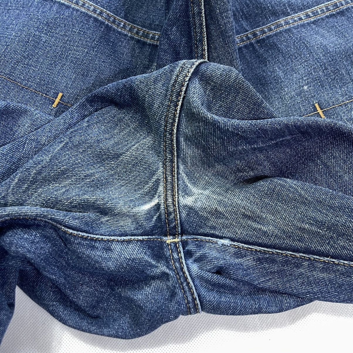 Ralph Lauren Vintage Polo Ralph Lauren 867 Denim w46 Leather Patch Jeans Size US 44 / EU 60 - 8 Thumbnail