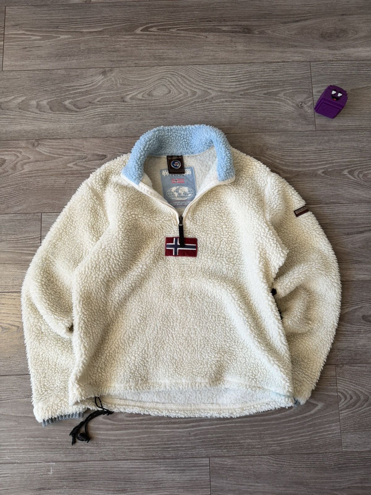 Napapijri Napapijri Central Logo Rare Vintage Expedition Swetaer Size XS / US 0-2 / IT 36-38 - 4 Thumbnail