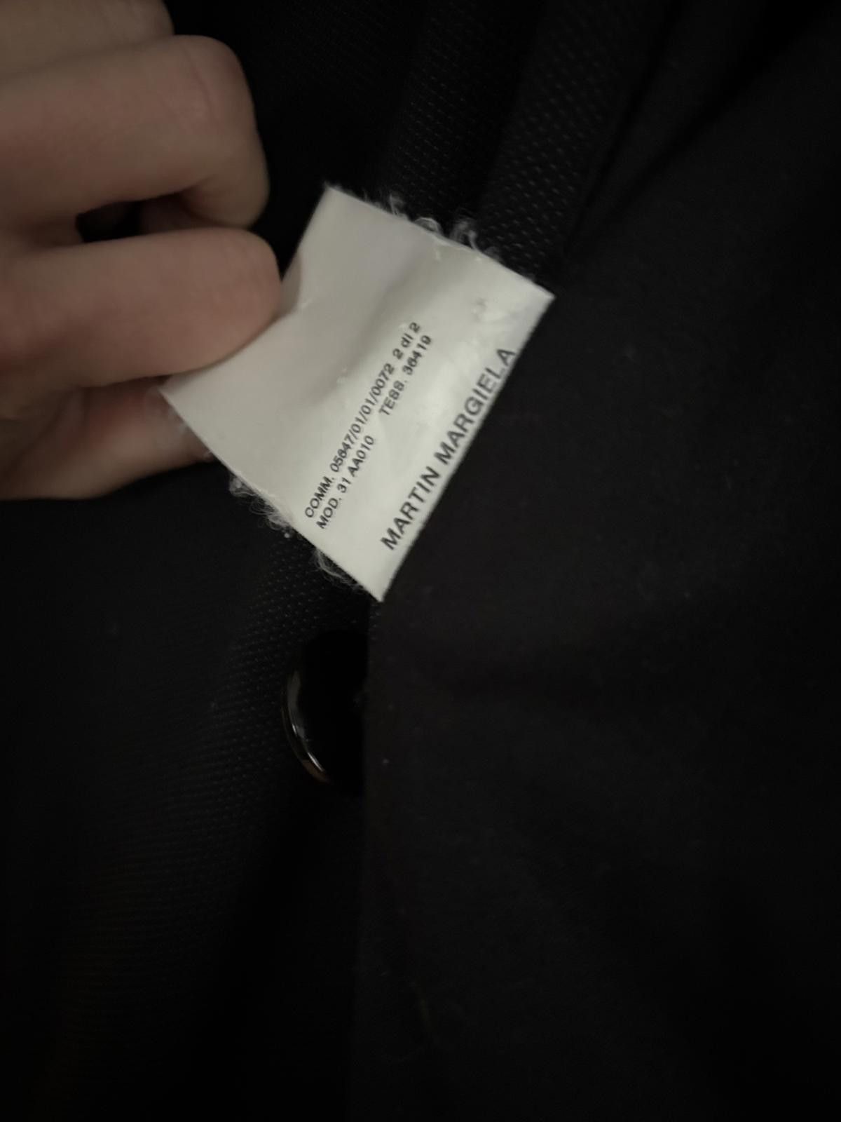Other Maison Martin Margiela Vintage 2007 Black Wool Coat Size S Size S / US 4 / IT 40 - 3 Thumbnail