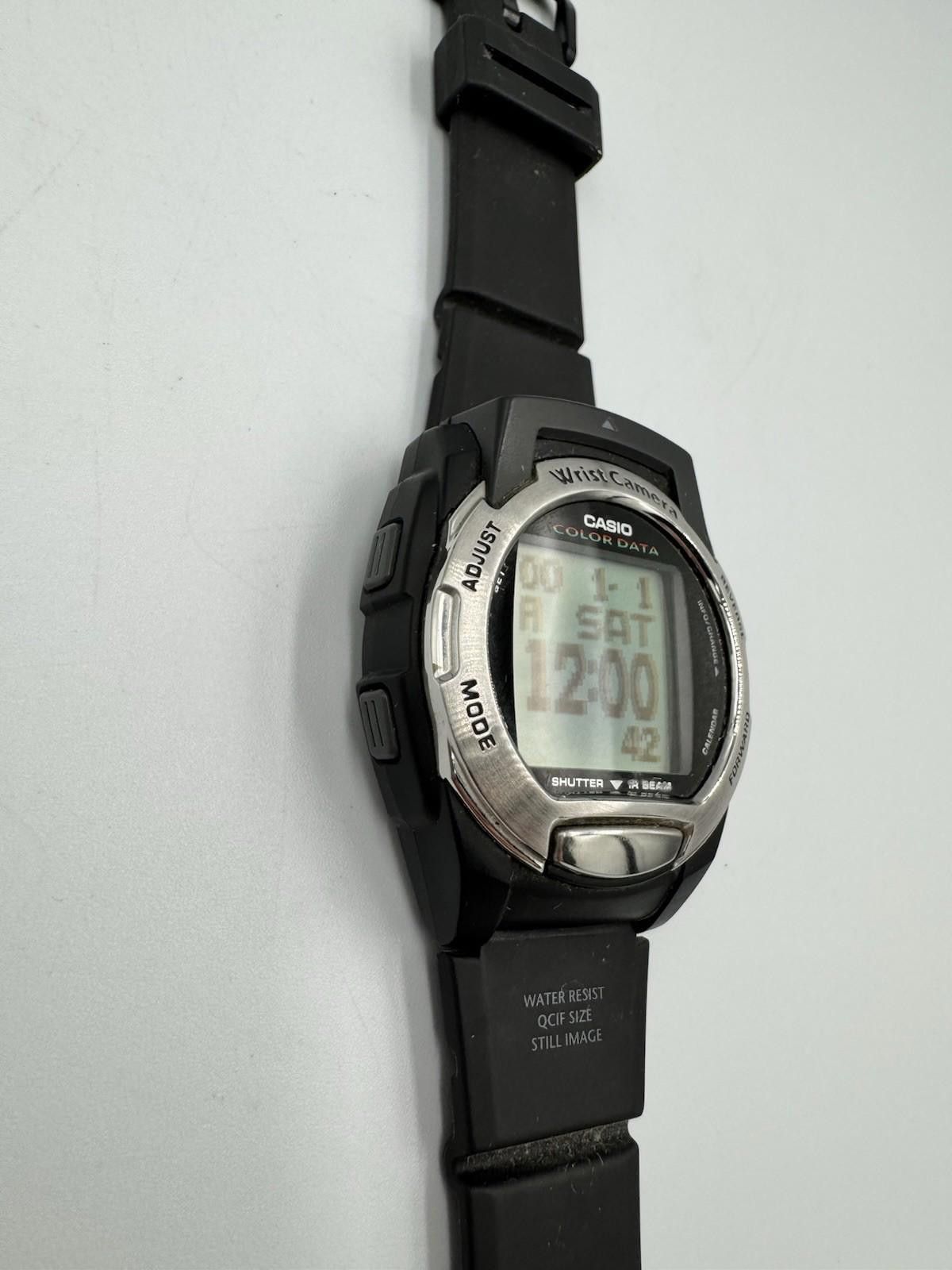 Casio CASIO Wrist Camera WQV-3 - Rare Digital Y2K Watch Japan Size ONE SIZE - 6 Thumbnail