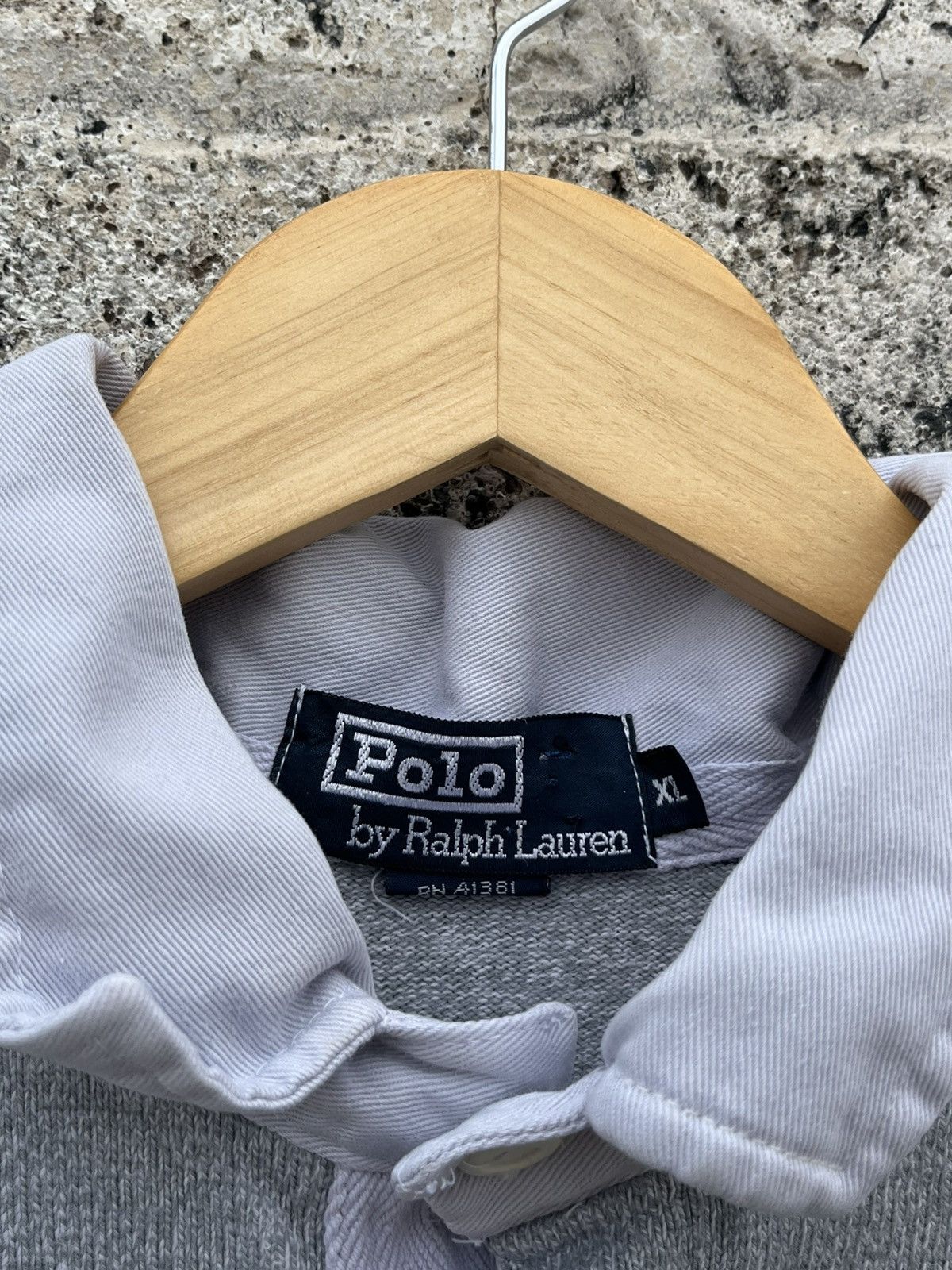 Vintage Polo Ralph Lauren vintage striped rugby shirt preppy hype Size US XL / EU 56 / 4 - 7 Thumbnail
