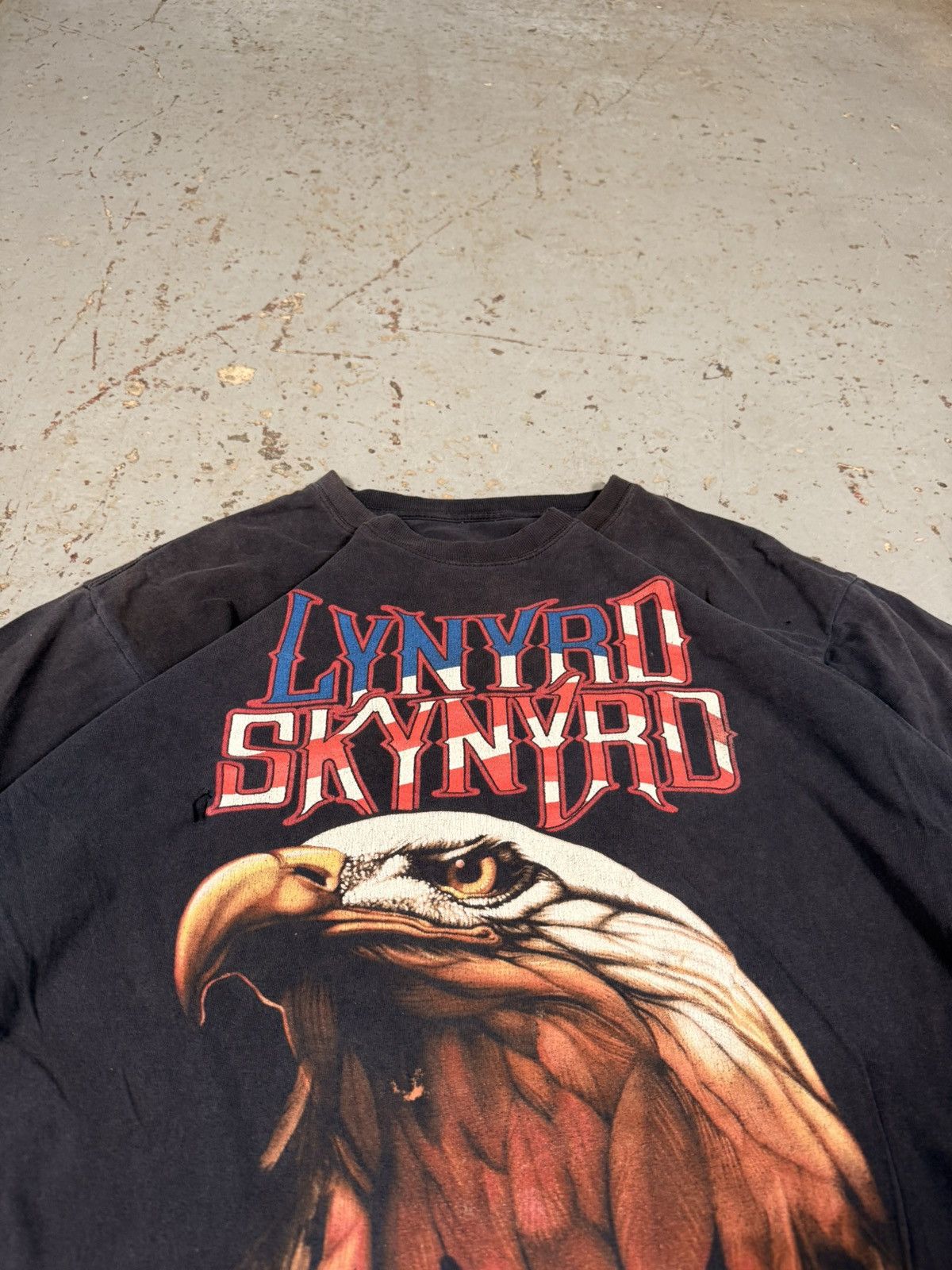 Band Tees × Vintage Vintage Lynyrd Skynyrd Eagle Tee Size US L / EU 52-54 / 3 - 5 Thumbnail