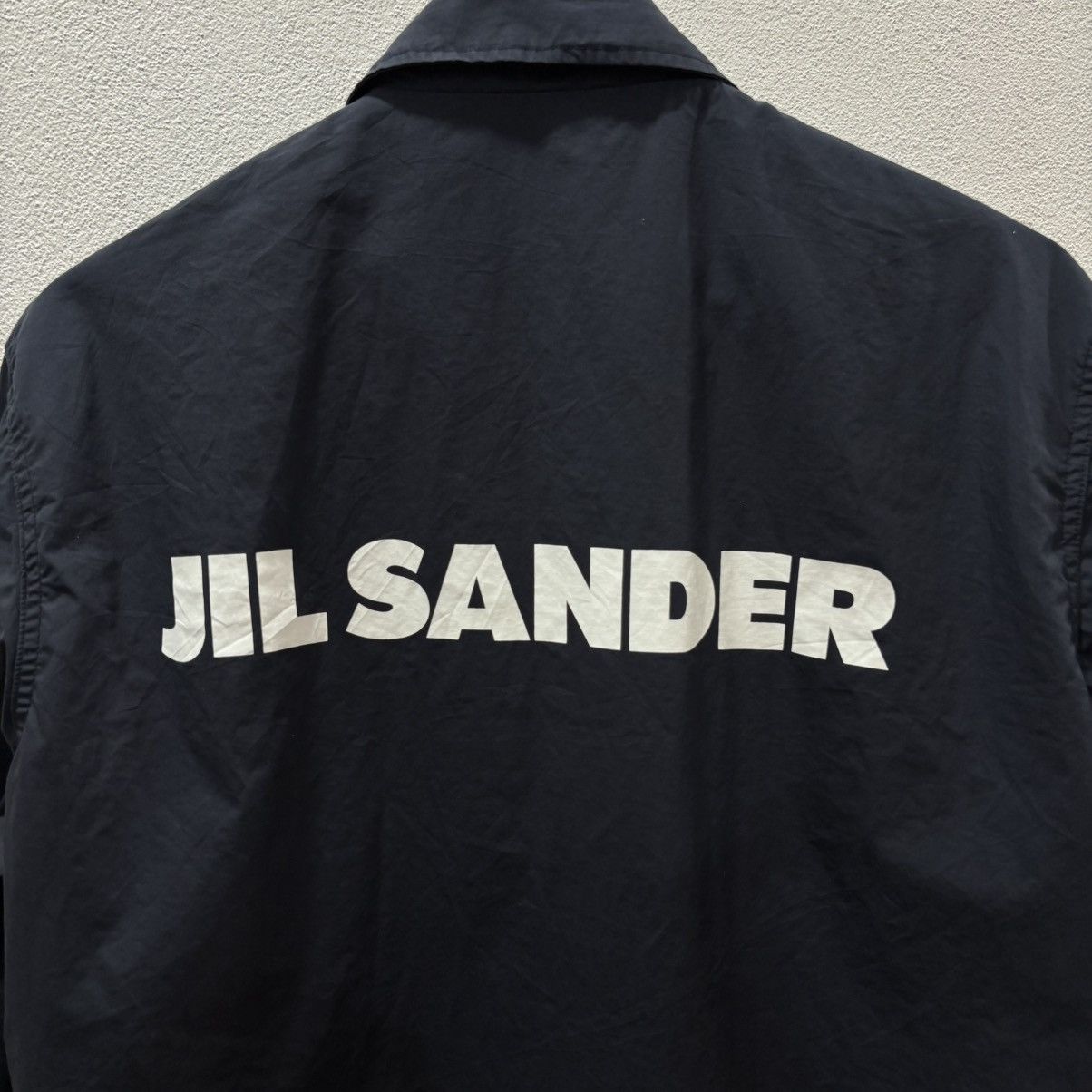 Jil Sander JIL SANDER Coach Jacket Navy Size US S / EU 44-46 / 1 - 2 Thumbnail