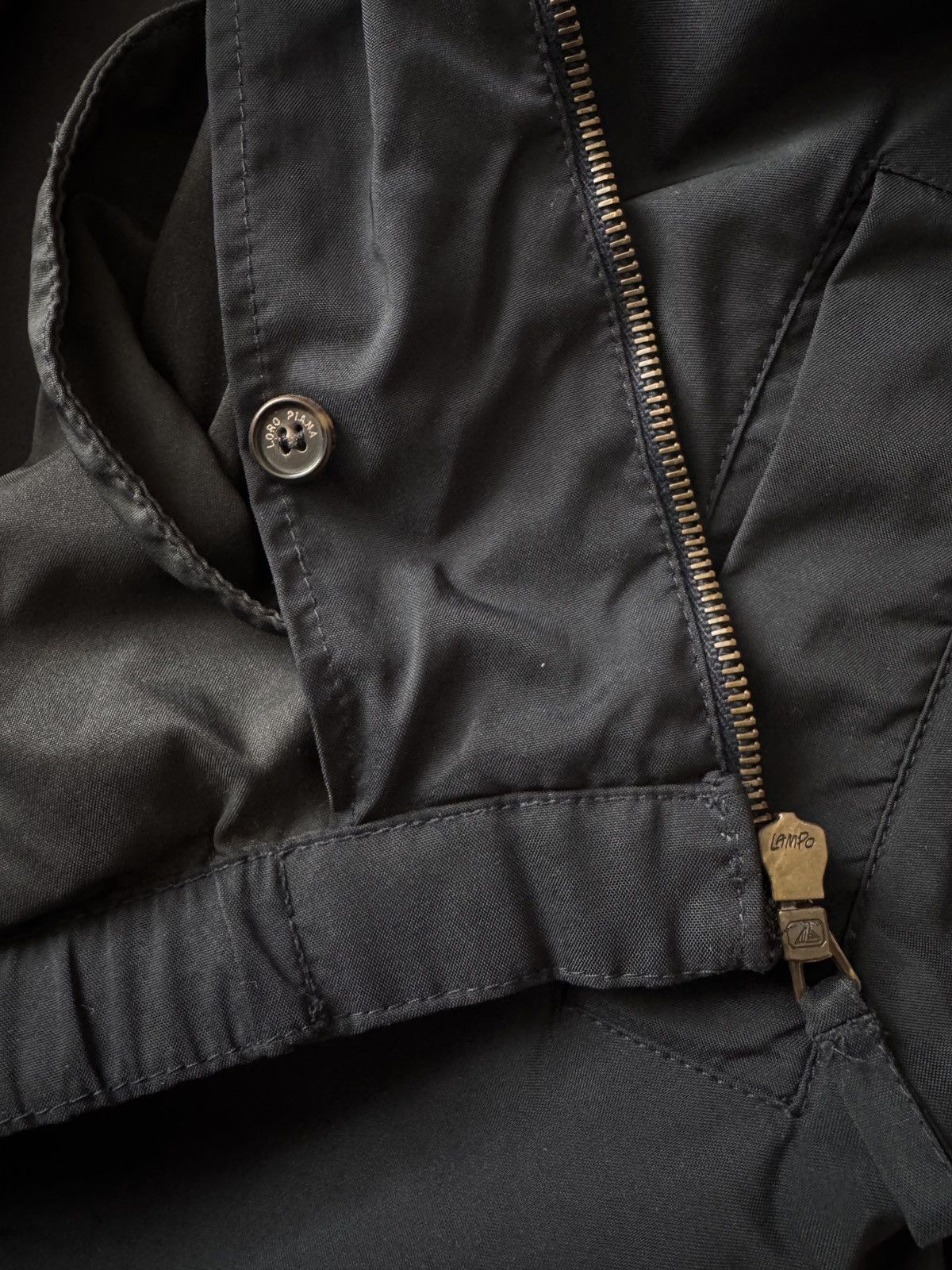 Loro Piana 🔥🔥 Vintage Loro Piana Blue Nylon Jacket Size US L / EU 52-54 / 3 - 6 Thumbnail