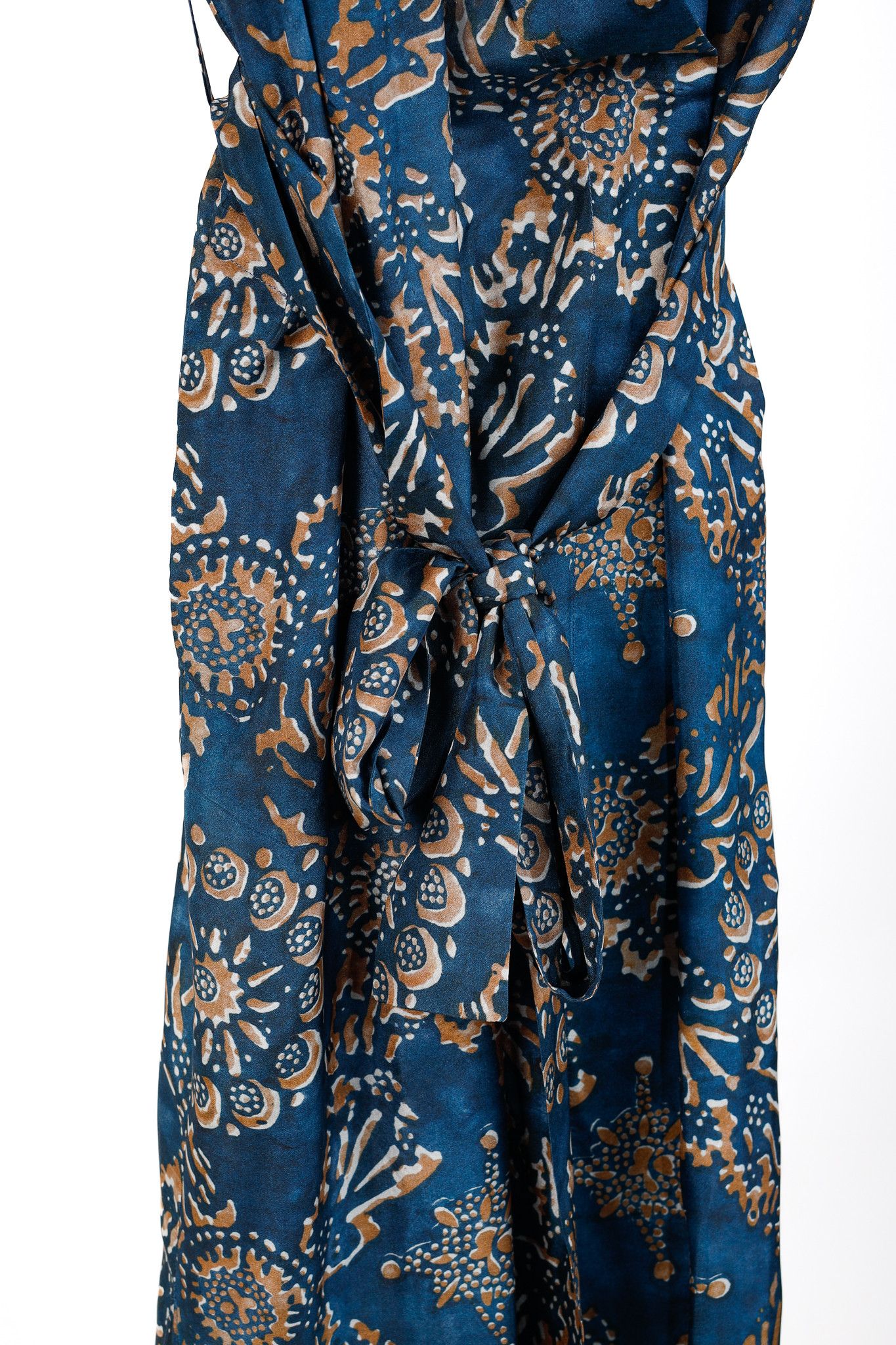 Brunello Cucinelli Brunello Cucinelli SS/20 Floral Print Silk Wrap Midi Dress Size M / US 6-8 / IT 42-44 - 7 Thumbnail