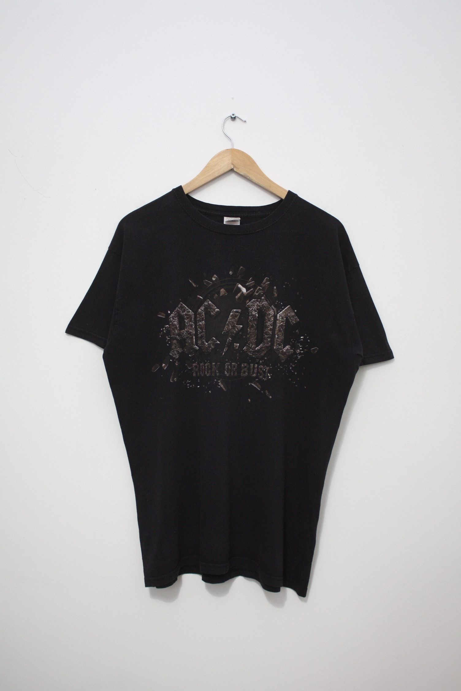 AC/DC Europe 2016 Black Large T-Shirt