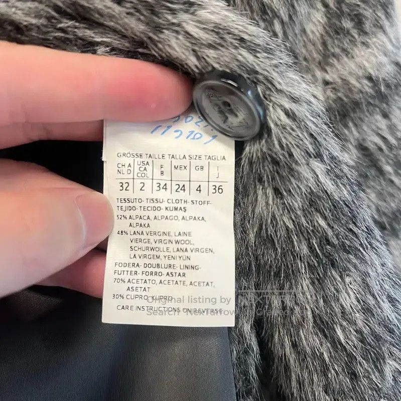 Max Mara MaxMara Gray Wool Ladies' Coat . Size M / US 6-8 / IT 42-44 - 5 Thumbnail