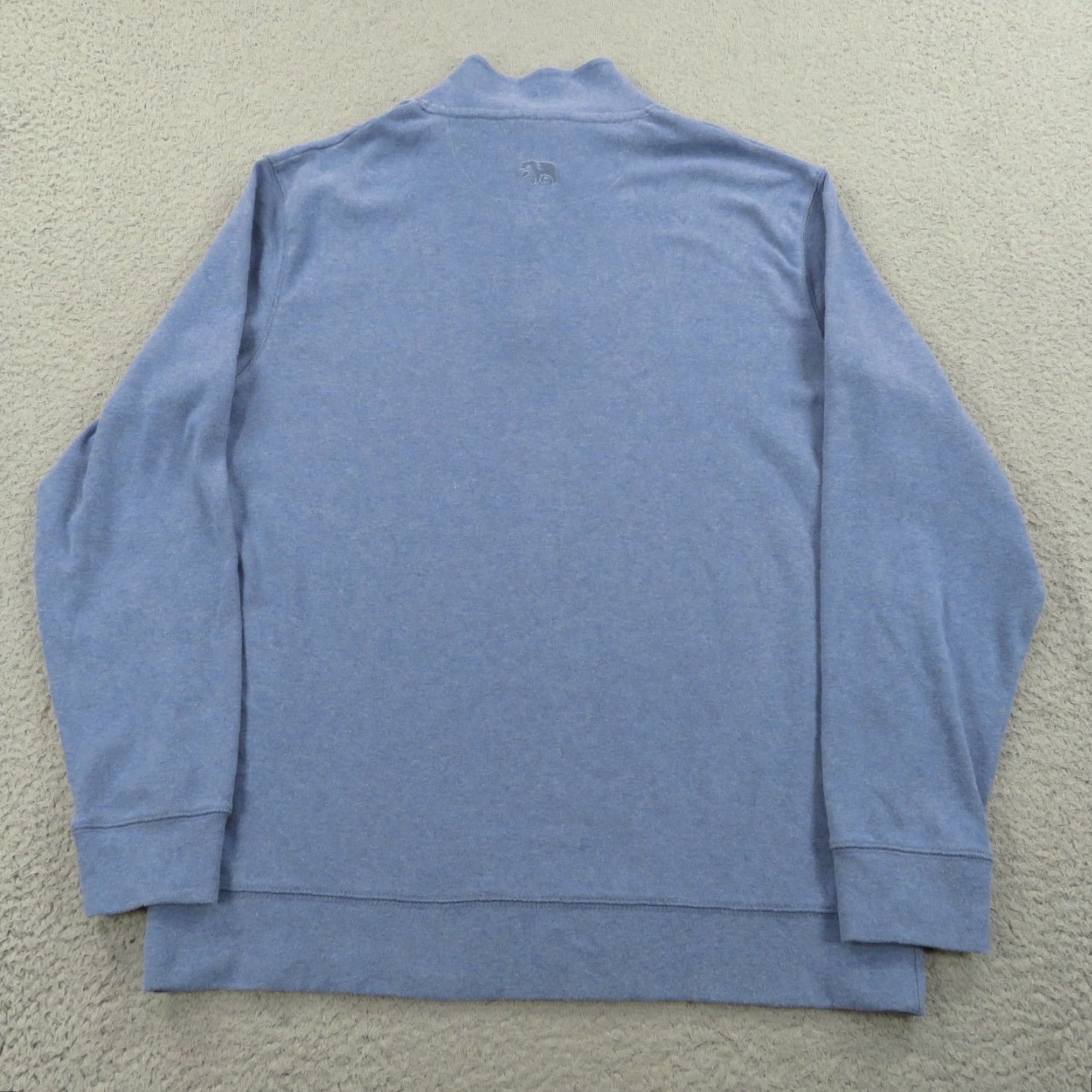 Vintage The Normal Brand Sweater Mens Large Heather Blue Thick Long Sleeve Henley Shirt Size US L / EU 52-54 / 3 - 6 Thumbnail