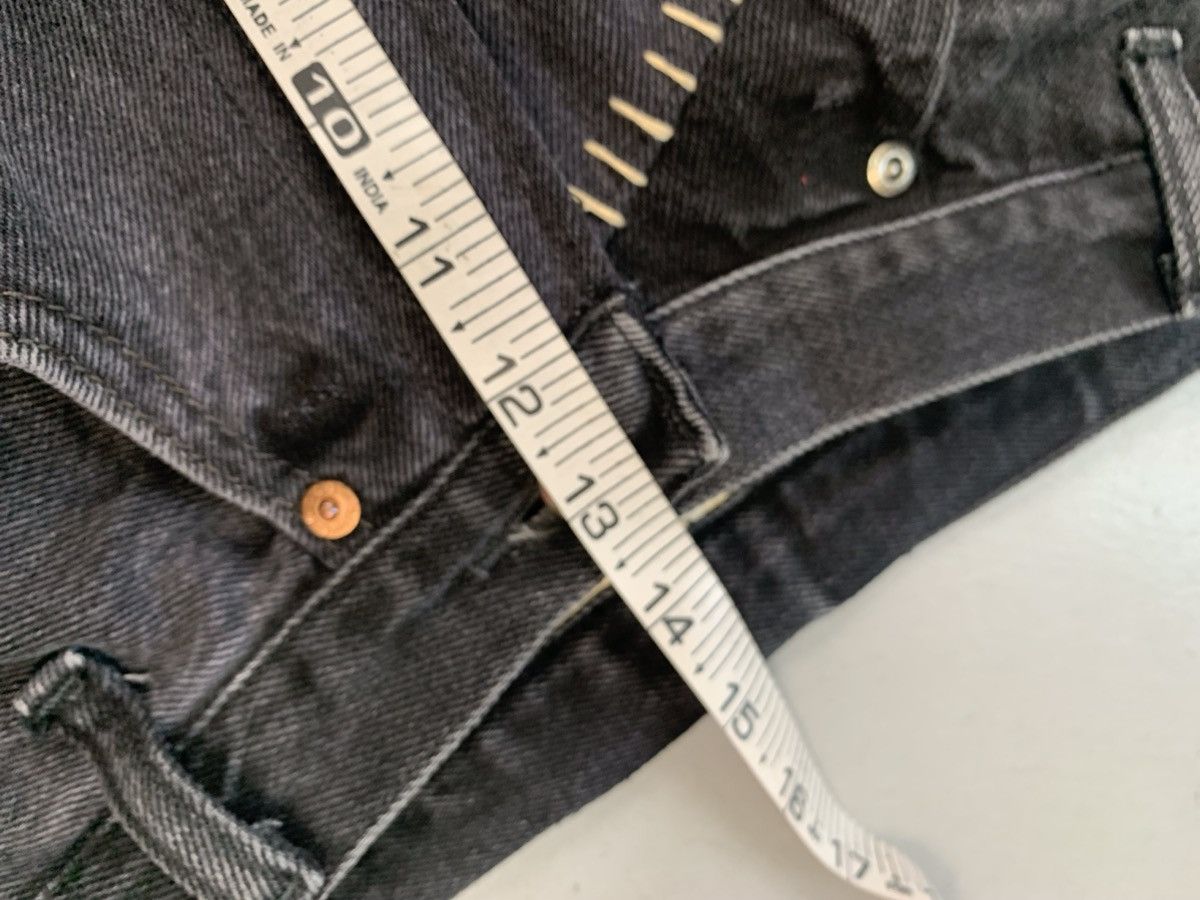 Levi's upcycled levis hand stitch printed baggy fit denim Size US 30 / EU 46 - 11 Thumbnail