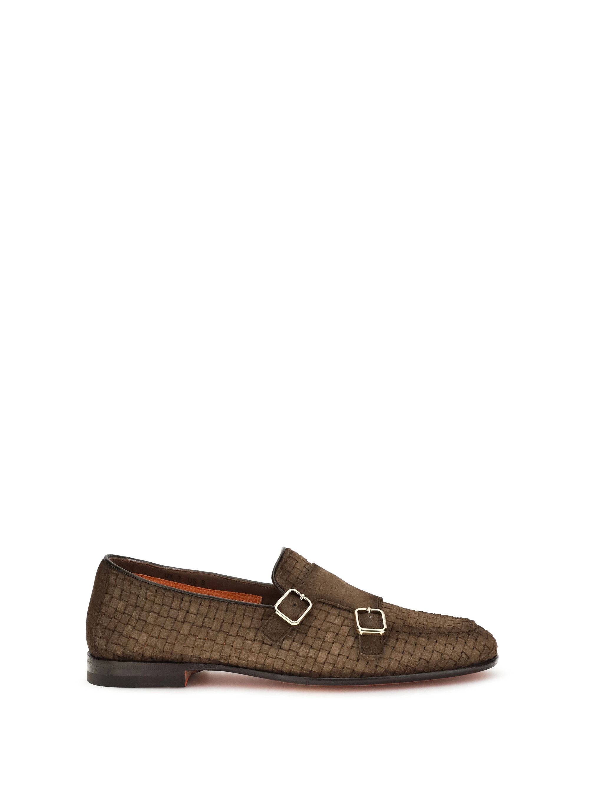 Santoni Woven leather Loafers Size US 9 / EU 42 - 1 Thumbnail