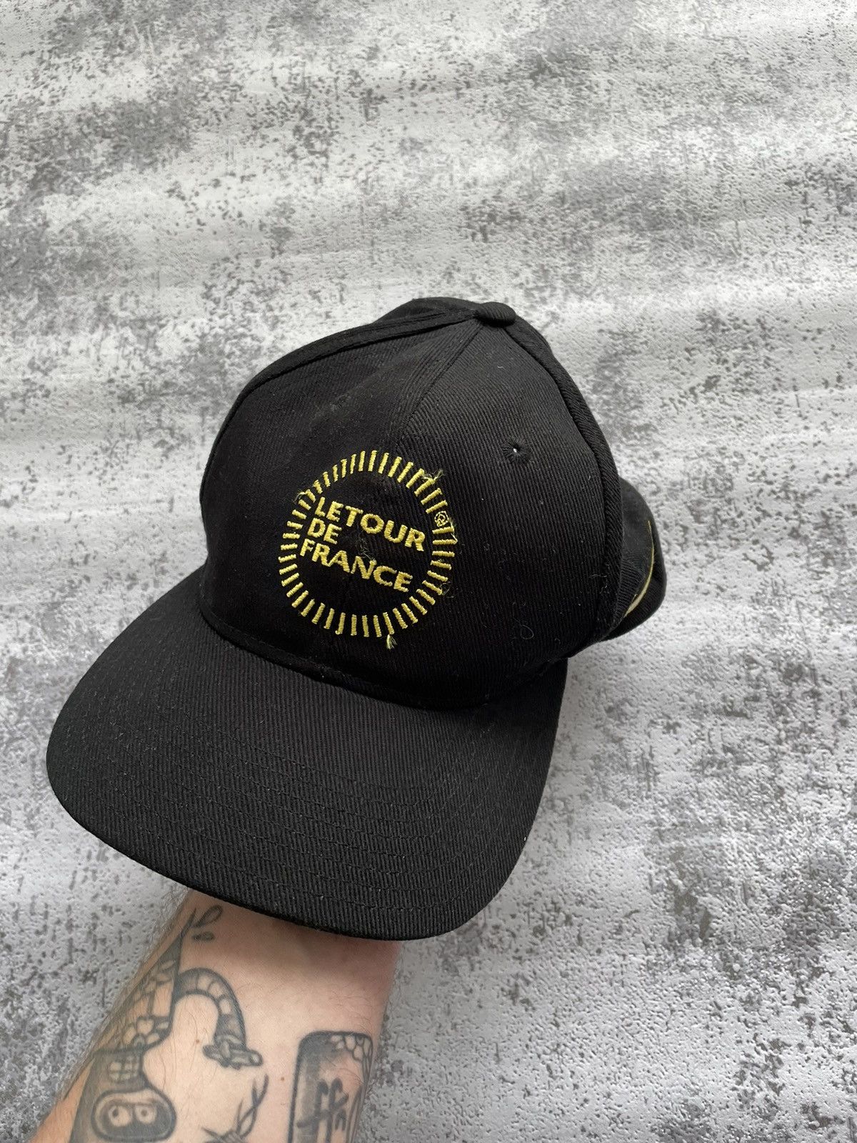 Nike × Vintage Vintage 90s Nike Letour De France Cap Size ONE SIZE - 7 Thumbnail