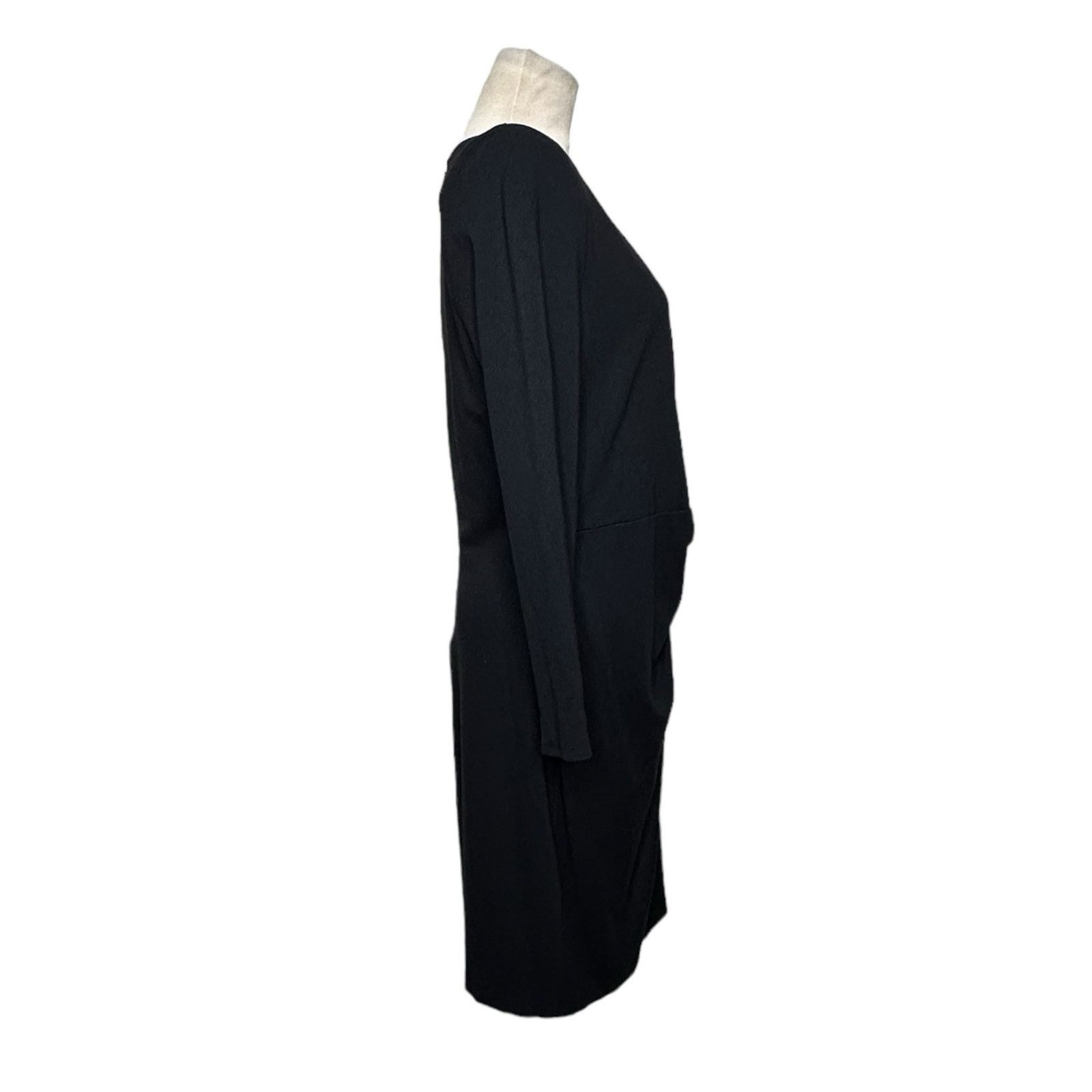 Express Express black front twist sheath mini dress size L Size L / US 10 / IT 46 - 6 Thumbnail