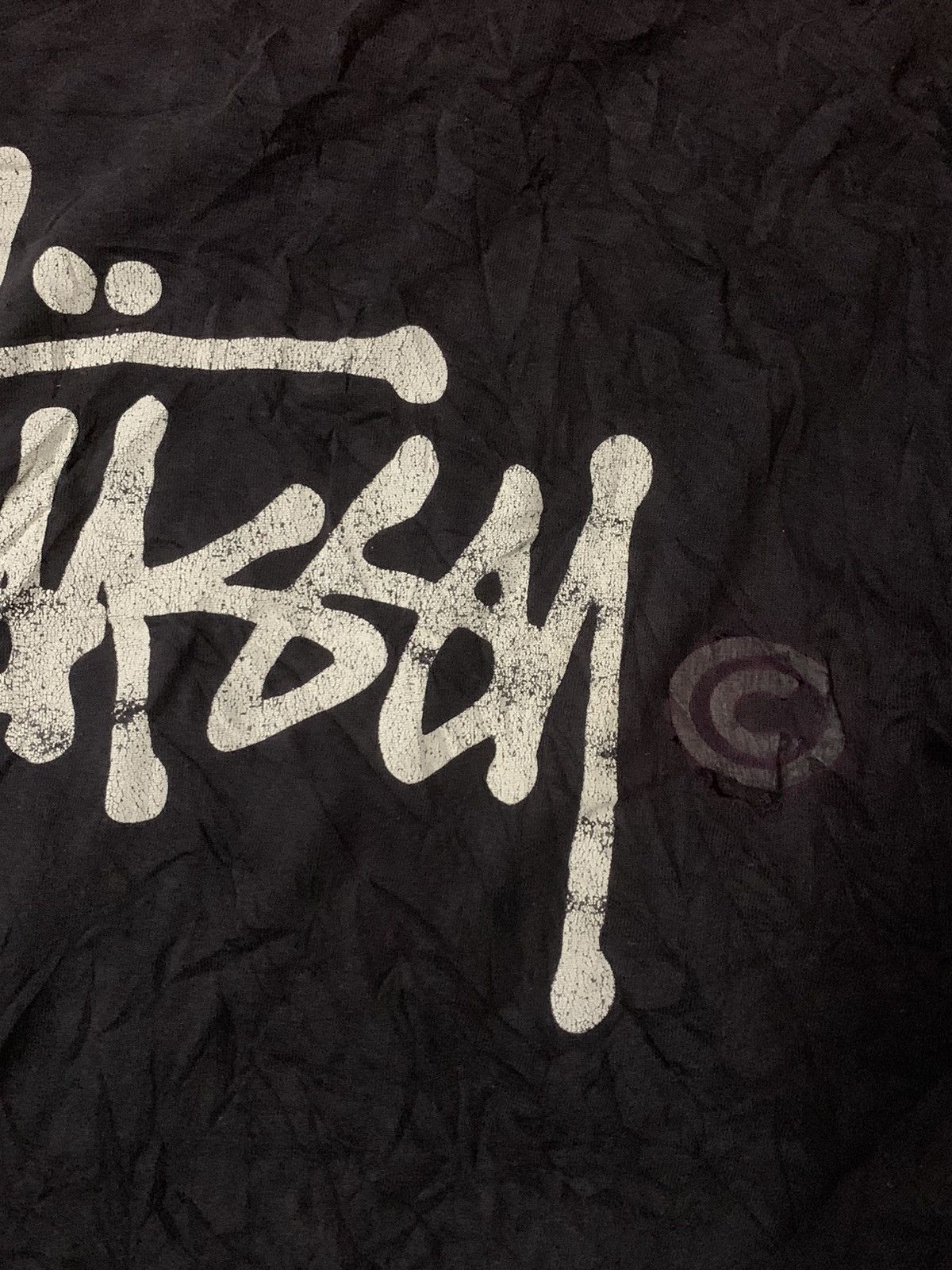 Stussy × Vintage Stussy Big Spellout Long Sleeve Tee Size US L / EU 52-54 / 3 - 8 Thumbnail