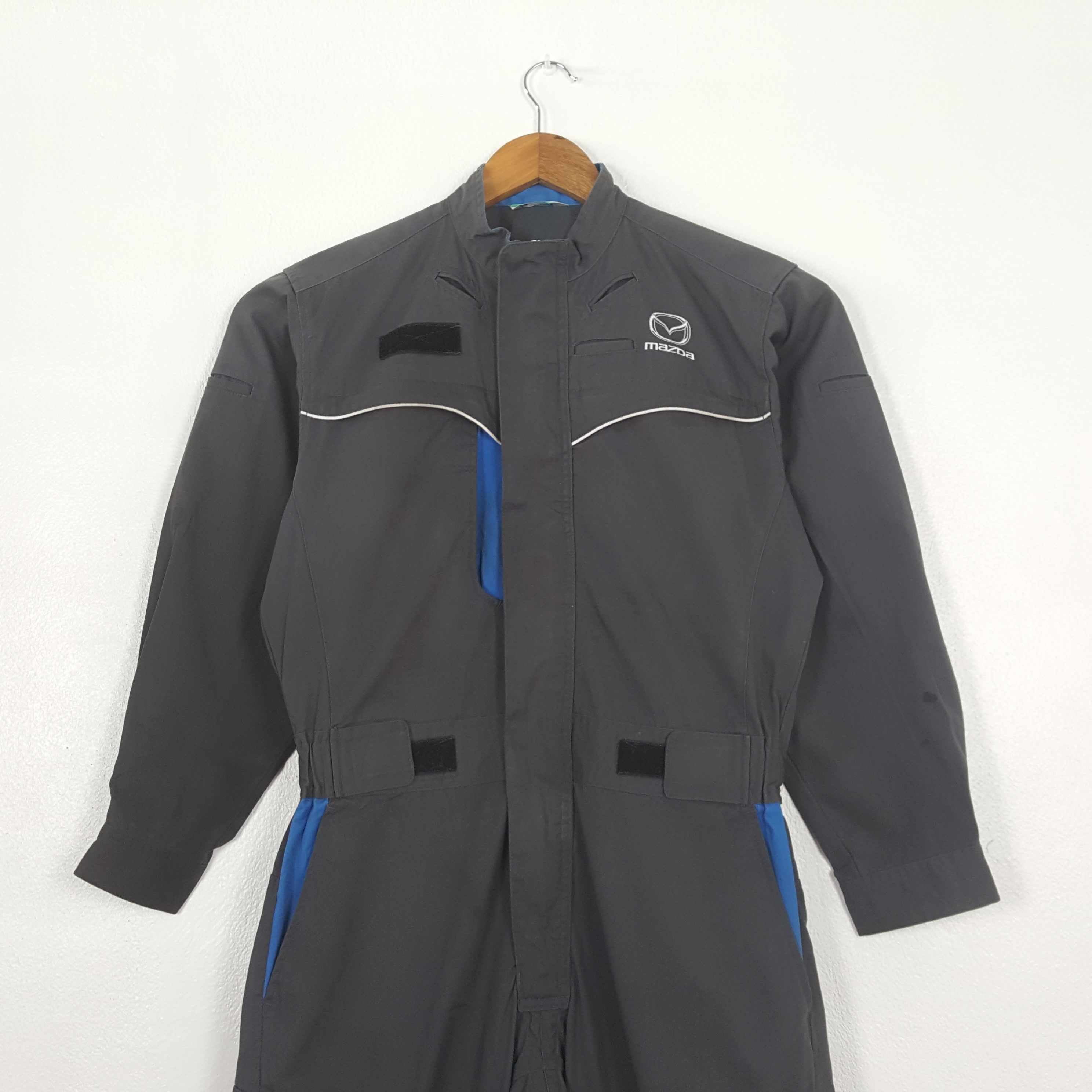 Japanese Brand Vintage Mazda Japan Motorsport Racing Team Coverall C305N3 Size US M / EU 48-50 / 2 - 5 Thumbnail