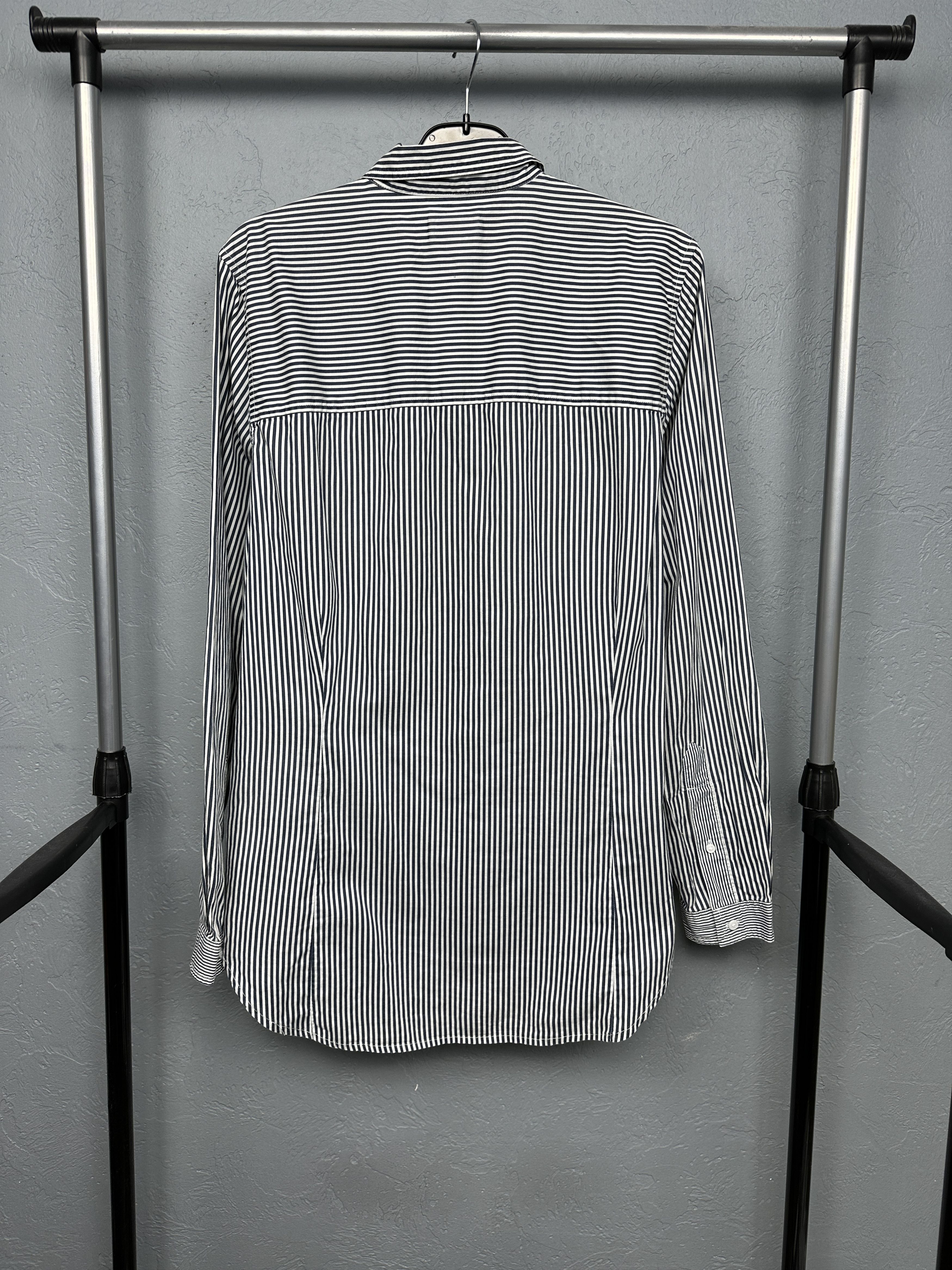 Diesel Diesel Vintage Mens Long Sleeve Striped Shirt Size US M / EU 48-50 / 2 - 5 Thumbnail