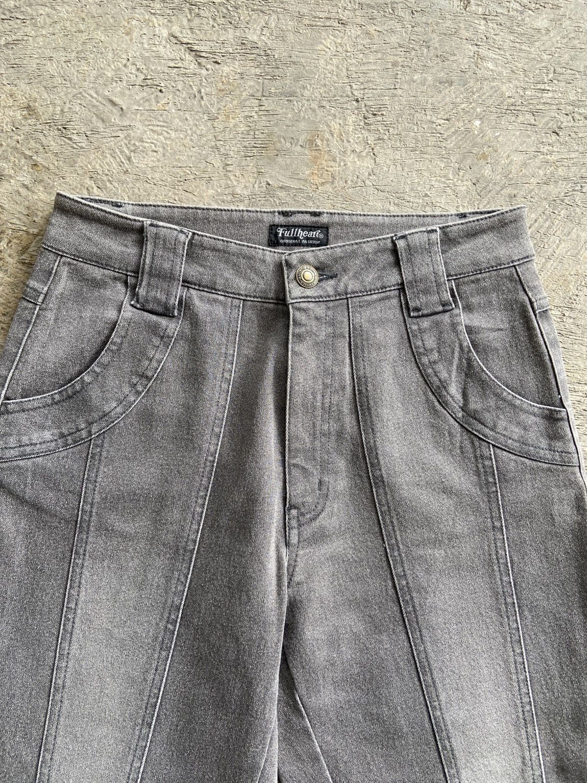 Japanese Brand 2000s Fullheart - LGB Style Flared Pants Size US 29 - 3 Thumbnail