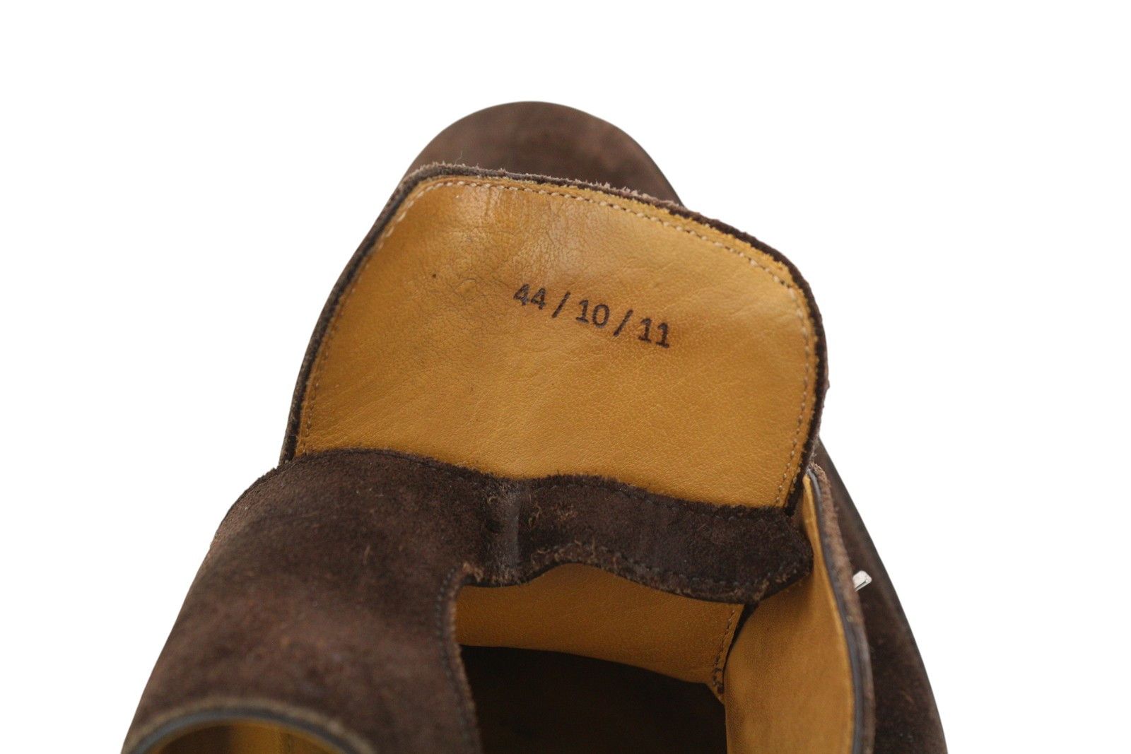 Suitsupply EU44 Brown Suede Leather Square Toe Monk Shoes 83576 Size US 11 / EU 44 - 10 Thumbnail