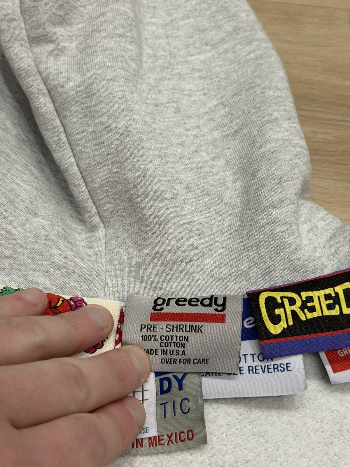 Greedy Unit × murd333r.fm Murd333r.fm Greedy Unit Inside Out Multi Tag Hoodie Size US XL / EU 56 / 4 - 17 Thumbnail