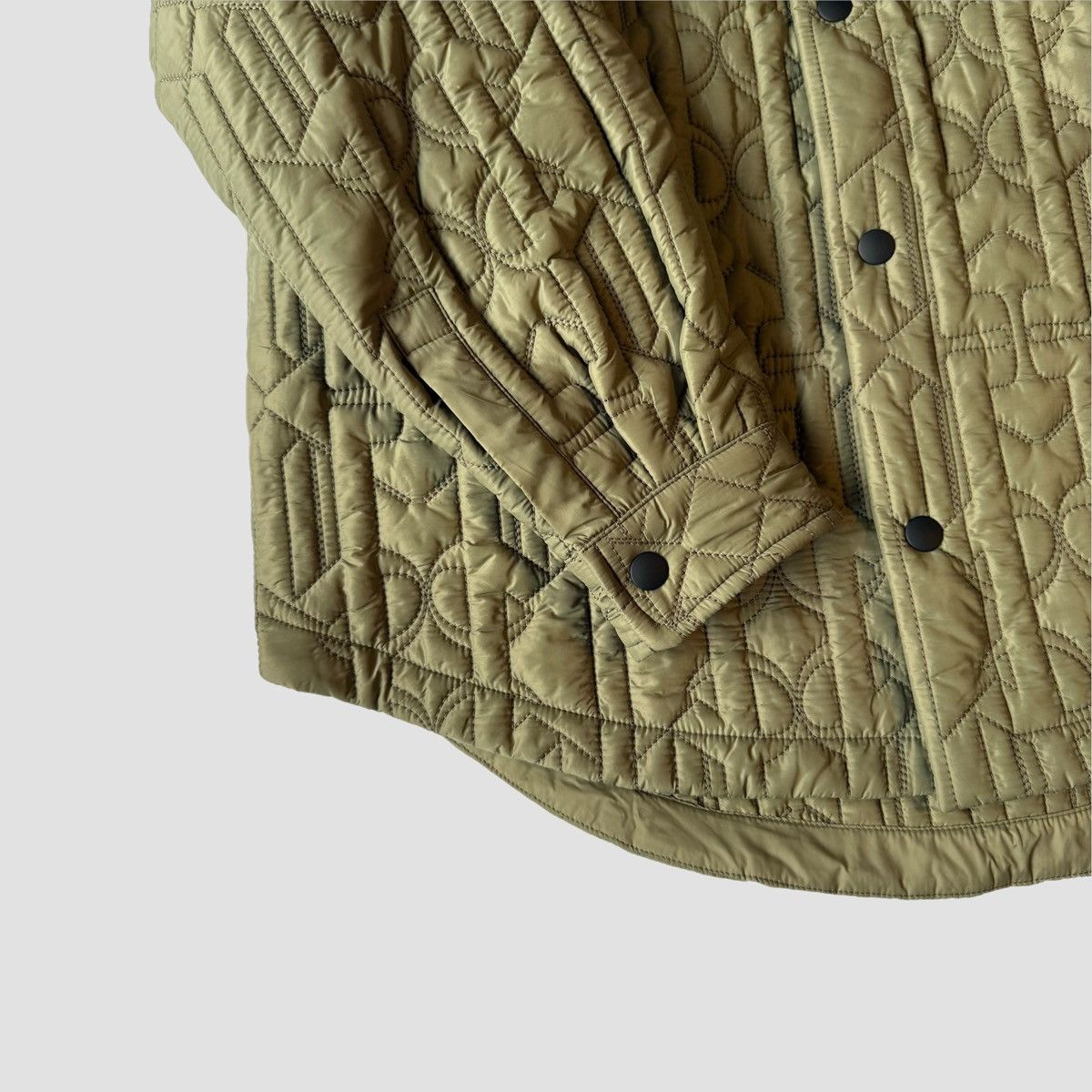 Palm Angels Palm Angels Monogram Quilted Shirt Jacket Size US S / EU 44-46 / 1 - 9 Thumbnail