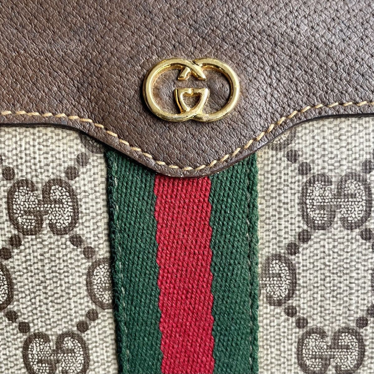 Gucci × Vintage 🔥 Vintage Gucci Sherry Line GG Shoulder Bag Size ONE SIZE - 23 Thumbnail
