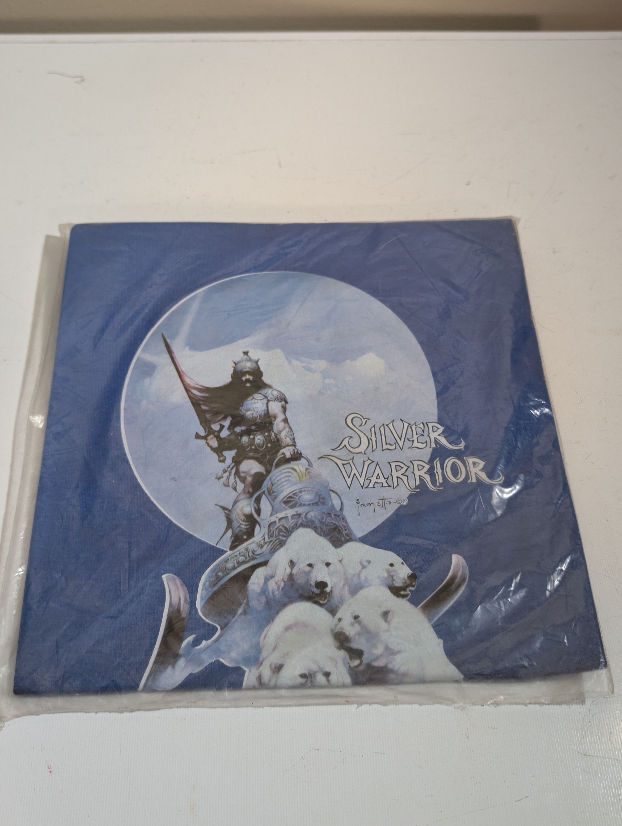 Other 1979 Frank Frazetta Silver Warrior Shirt SEALED M Size US M / EU 48-50 / 2 - 3 Thumbnail