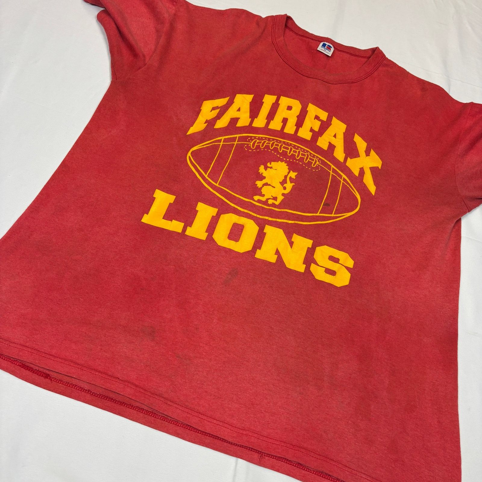 Russell Athletic × Vintage Vintage 90s Fairfax Lions High School Shirt Mens XL Football Size US XL / EU 56 / 4 - 9 Thumbnail