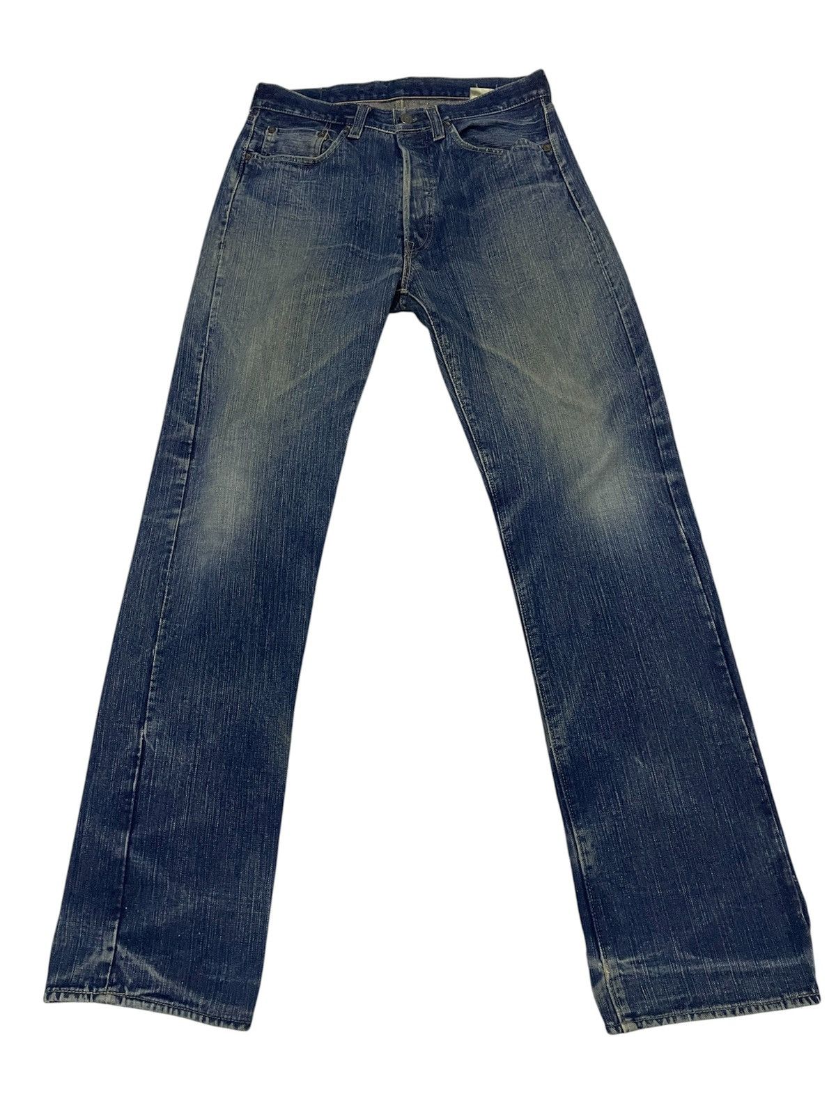 Sugar Cane Distressed Denim Jeans Japanese Selvedge Vintage