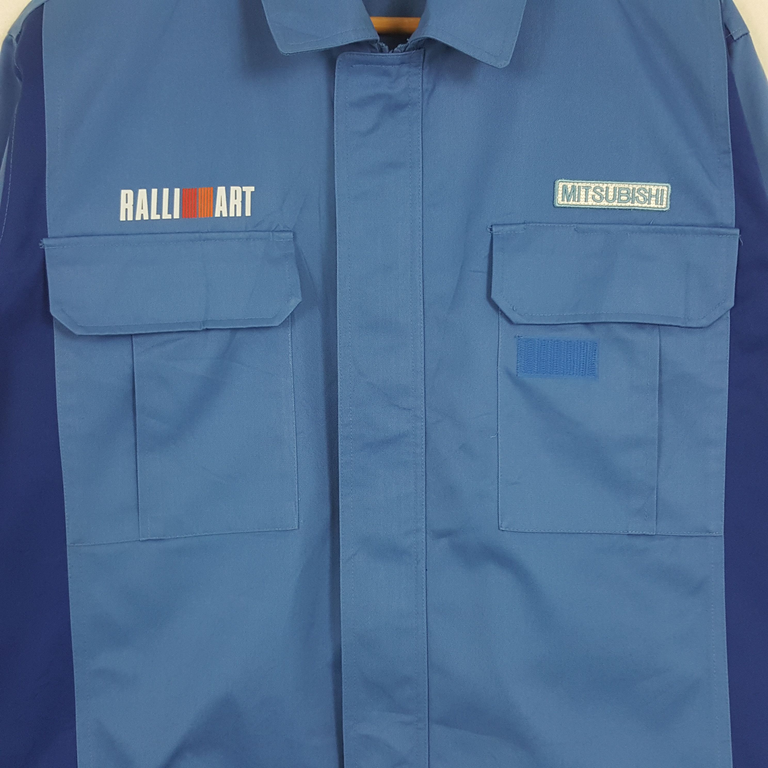Japanese Brand × Vintage Vintage Mitsubishi Ralli Art Japanese Racing Custom Jacket Size US XXL / EU 58 / 5 - 4 Thumbnail