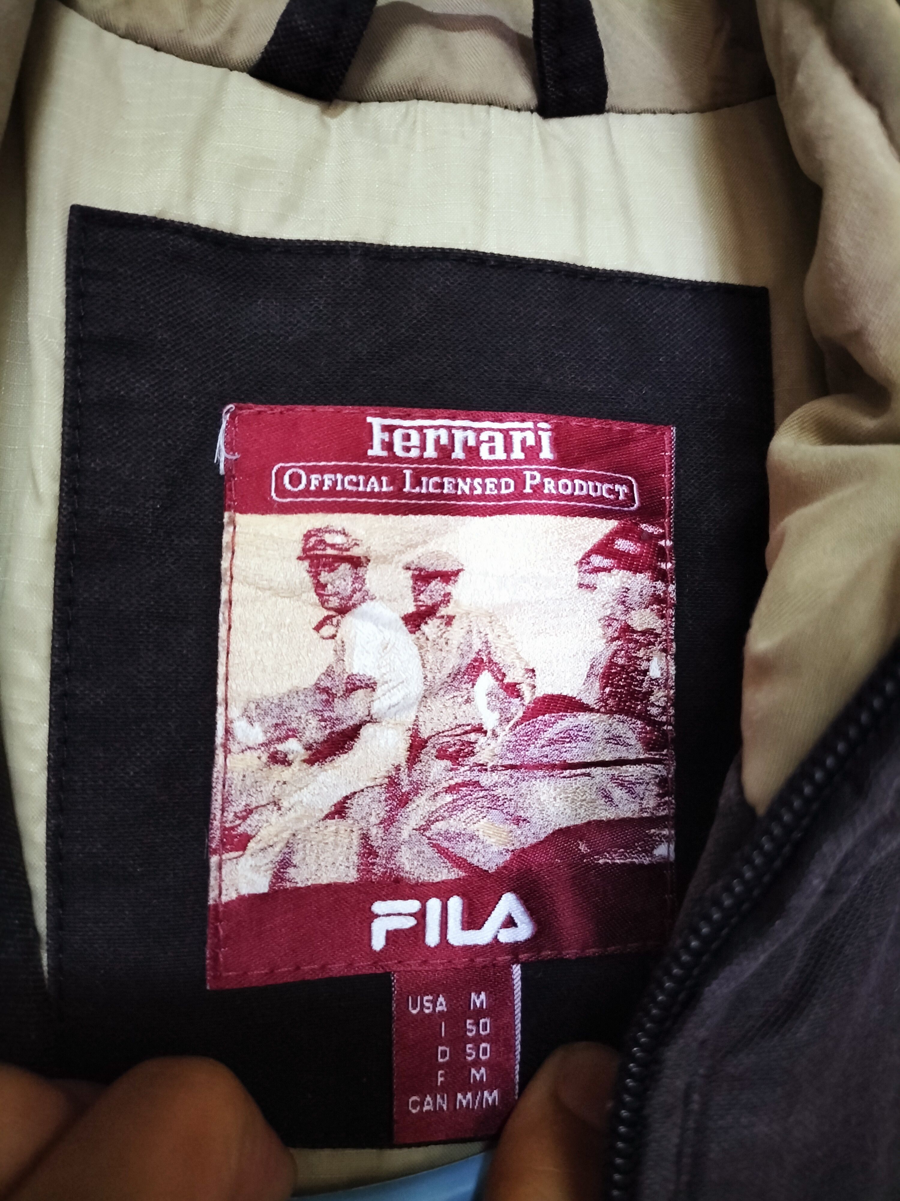 Fila Ferrari X Fila Racing Jacket heavy type Minor Faded Size US L / EU 52-54 / 3 - 2 Thumbnail