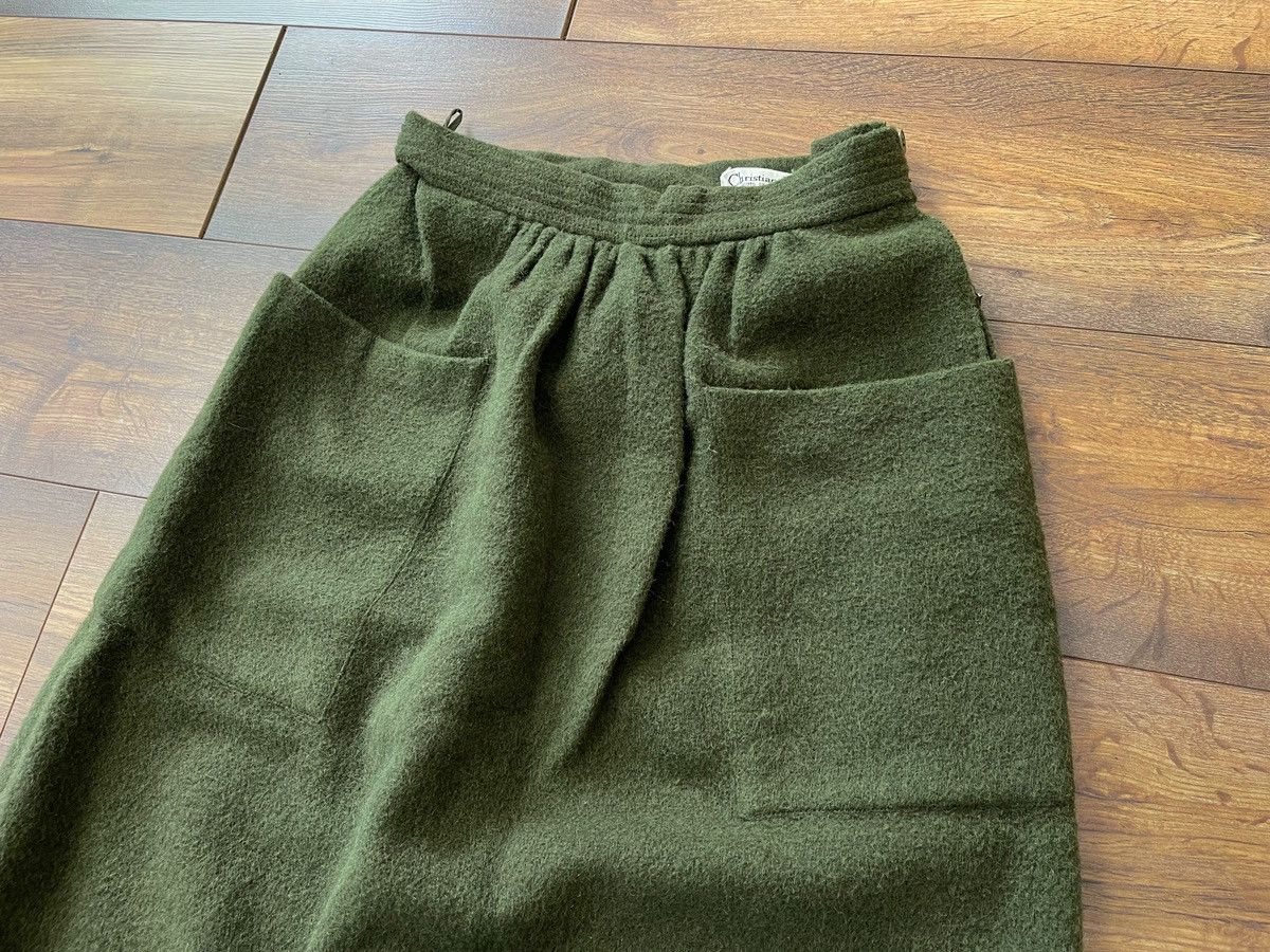 Dior Christian Dior Tricots et Coordonnes Wool Alpaca Skirt IT46 Size 32" / US 10 / IT 46 - 2 Thumbnail