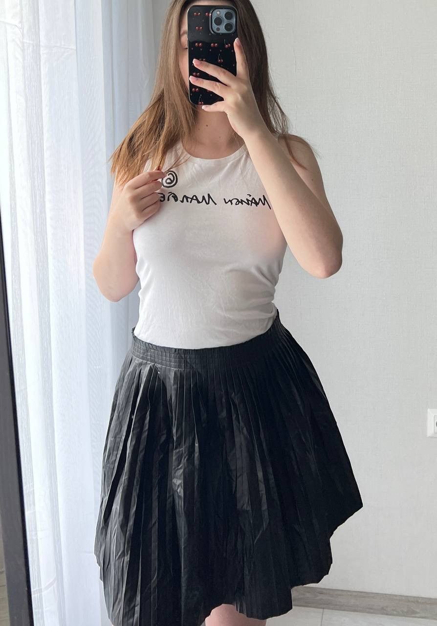 Maison Margiela Maison Margiela MM6 Contrast Panel Dress WhiteTop BlackSkirt Size S / US 4 / IT 40 - 2 Thumbnail
