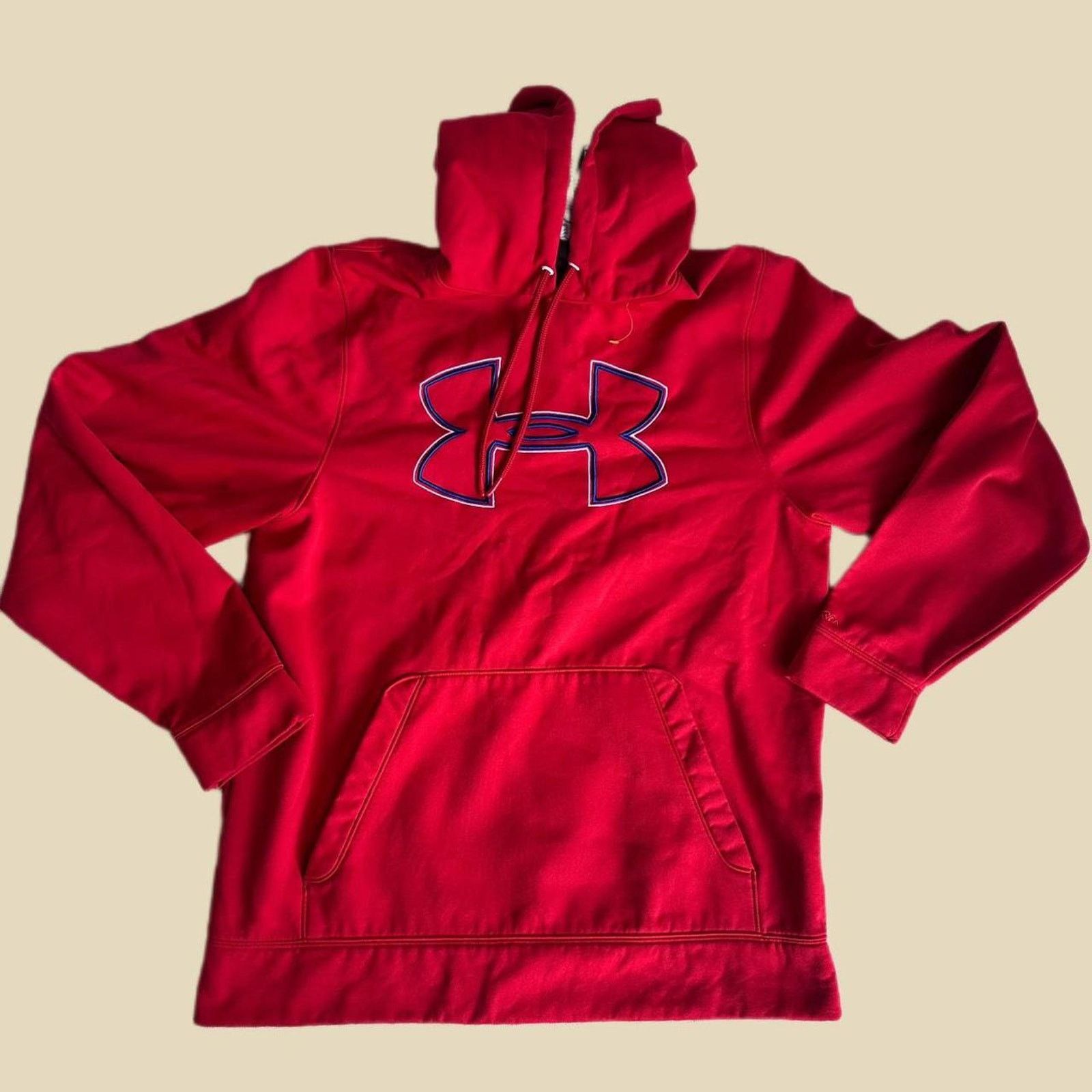 Under Armour Under Armour Storm Sweatshirt Loose Red Pullover Hoodie Size US M / EU 48-50 / 2 - 1 Thumbnail