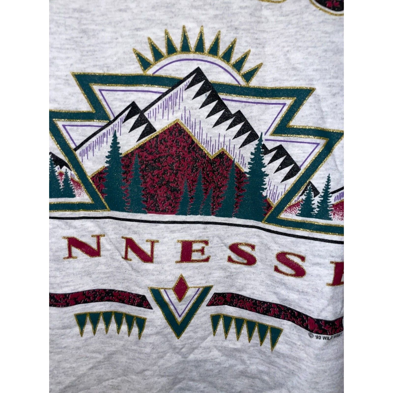 Signal Sport Vintage Gatlinburg Shirt TN Tennessee Gray Tee VTG 90s Large Size US L / EU 52-54 / 3 - 5 Thumbnail