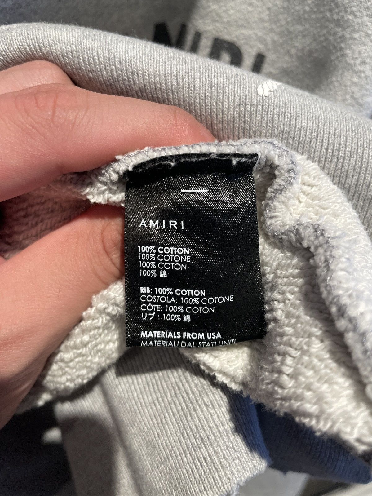 Amiri Amiri army paint hoodie Size US S / EU 44-46 / 1 - 6 Thumbnail