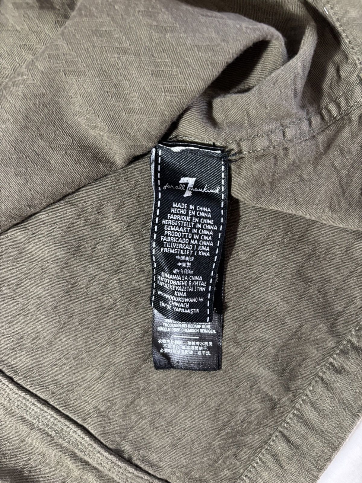 7 For All Mankind Green overshirt-jacket Size US S / EU 44-46 / 1 - 3 Thumbnail