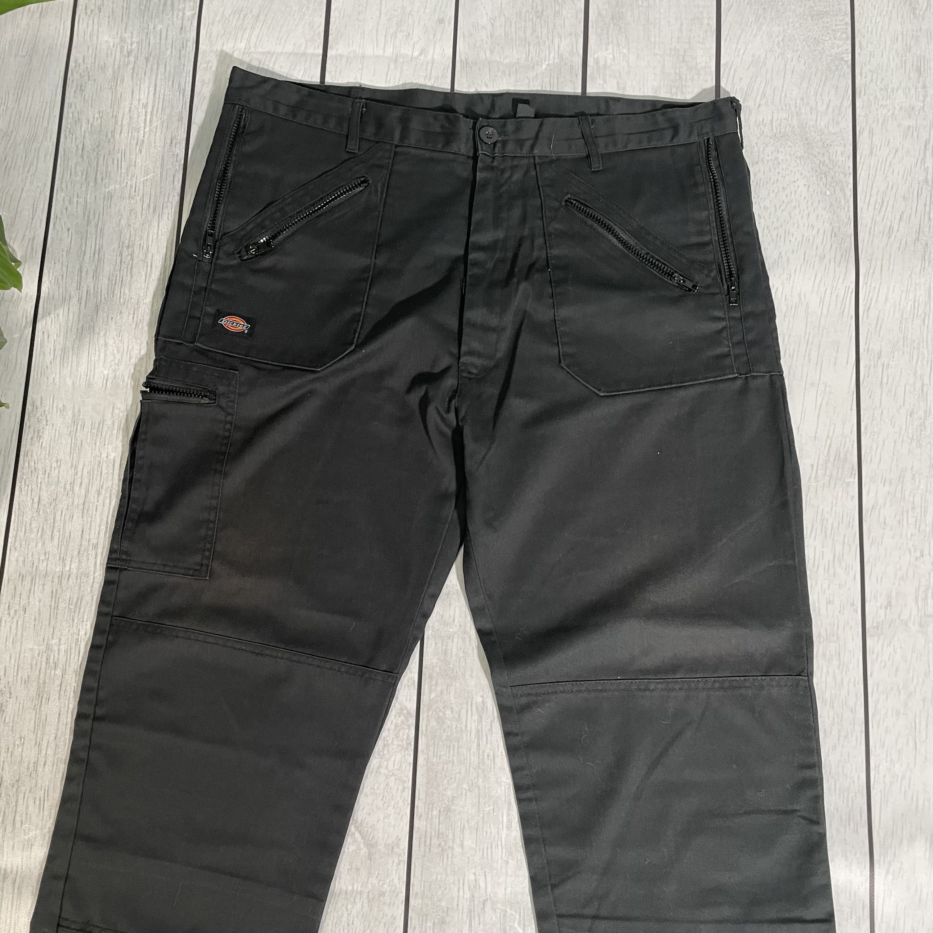 Dickies Dickies Work Pants – Black Canvas | W40 L32 streetwear Size US 40 / EU 56 - 3 Thumbnail