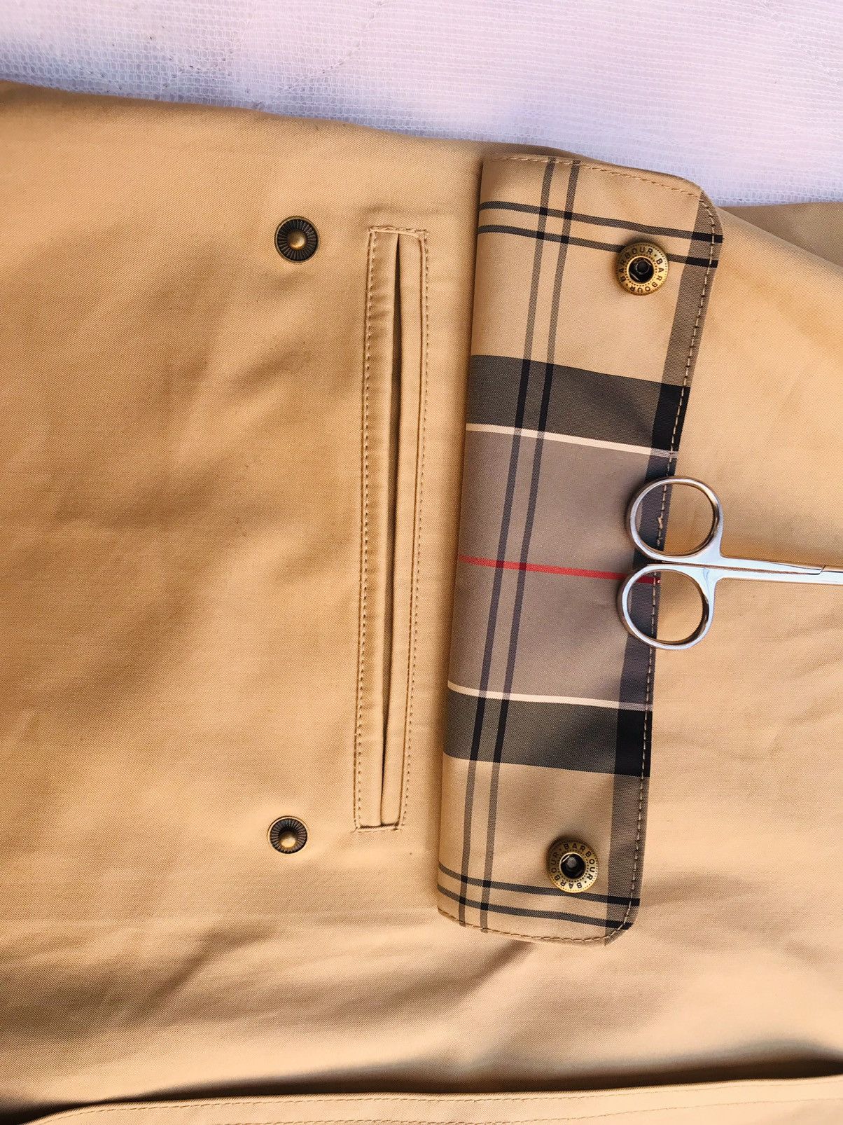 Barbour BARBOUR BENTON JACKET Dress Tartan Trench Coat waterproof Size US L / EU 52-54 / 3 - 14 Thumbnail