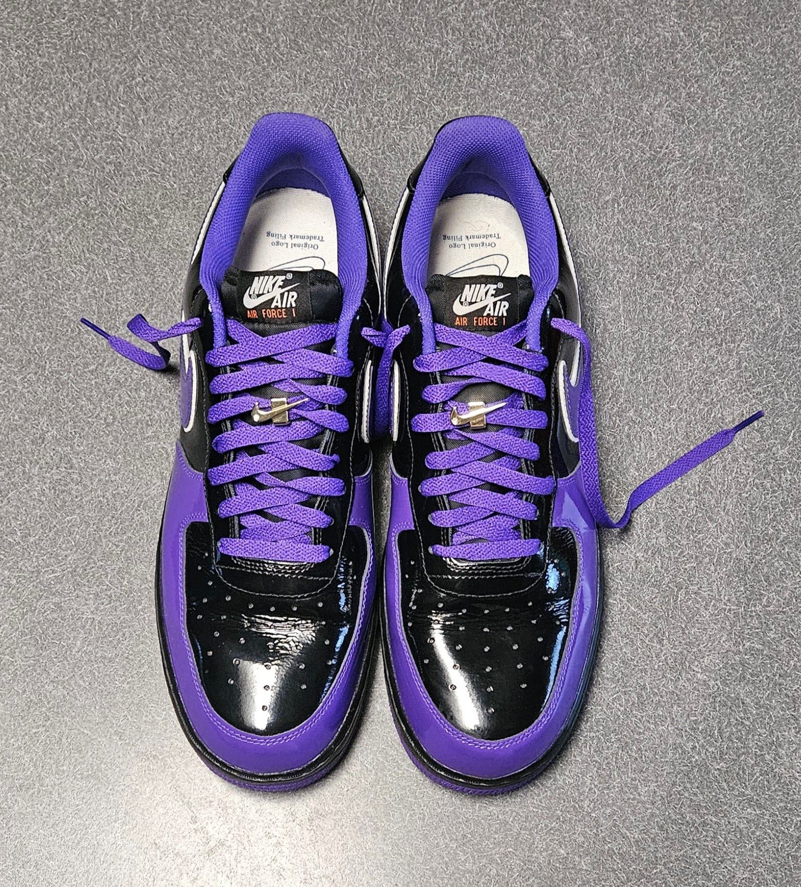 Nike air force 1 black patent leather clearance