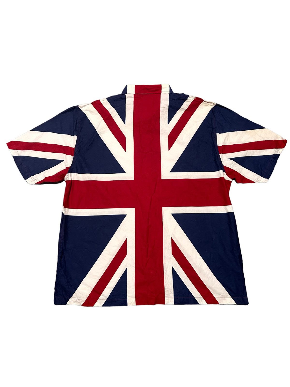Vintage Vintage Britain Flag Overprint Button Up Shirt Size US XXL / EU 58 / 5 - 4 Thumbnail