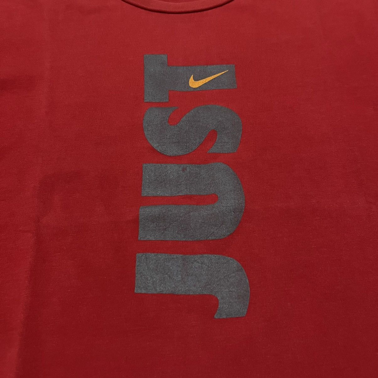 Nike × Vintage 90’s NIKE Vintage JUST DO IT Red Size US M / EU 48-50 / 2 - 2 Thumbnail