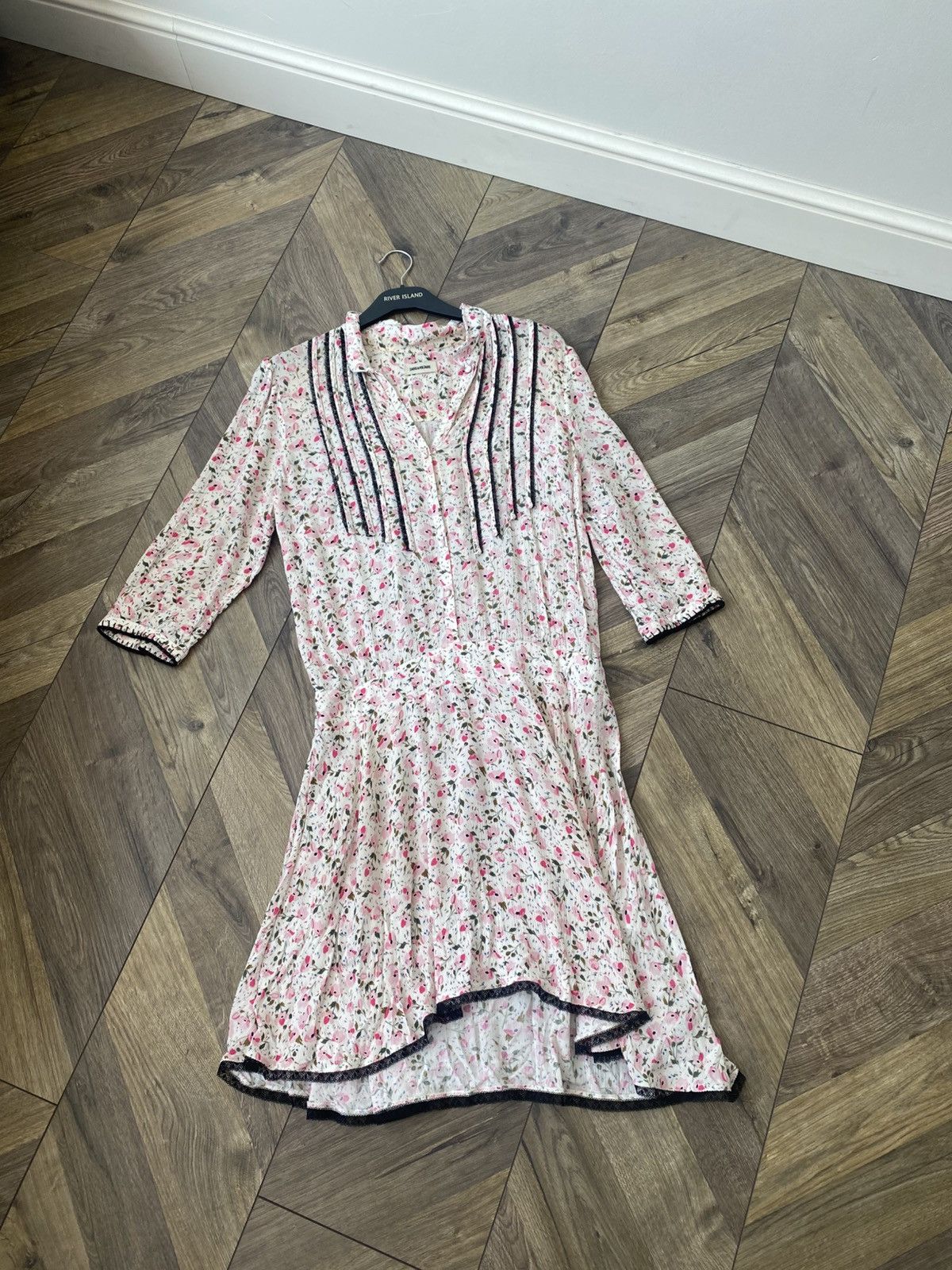 Zadig & Voltaire Vintage Zadig & Voltaire Raspail Print Dress Size S / US 4 / IT 40 - 3 Thumbnail