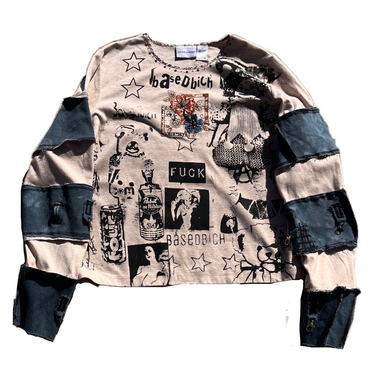 Handmade Basedbich custom punk extendo sleeve straight jacket shirt Size US S / EU 44-46 / 1 - 1 Thumbnail
